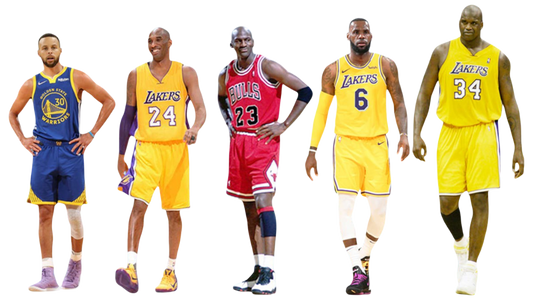 NBA G.O.A.T.s Top 100 NBA Players Of All Time