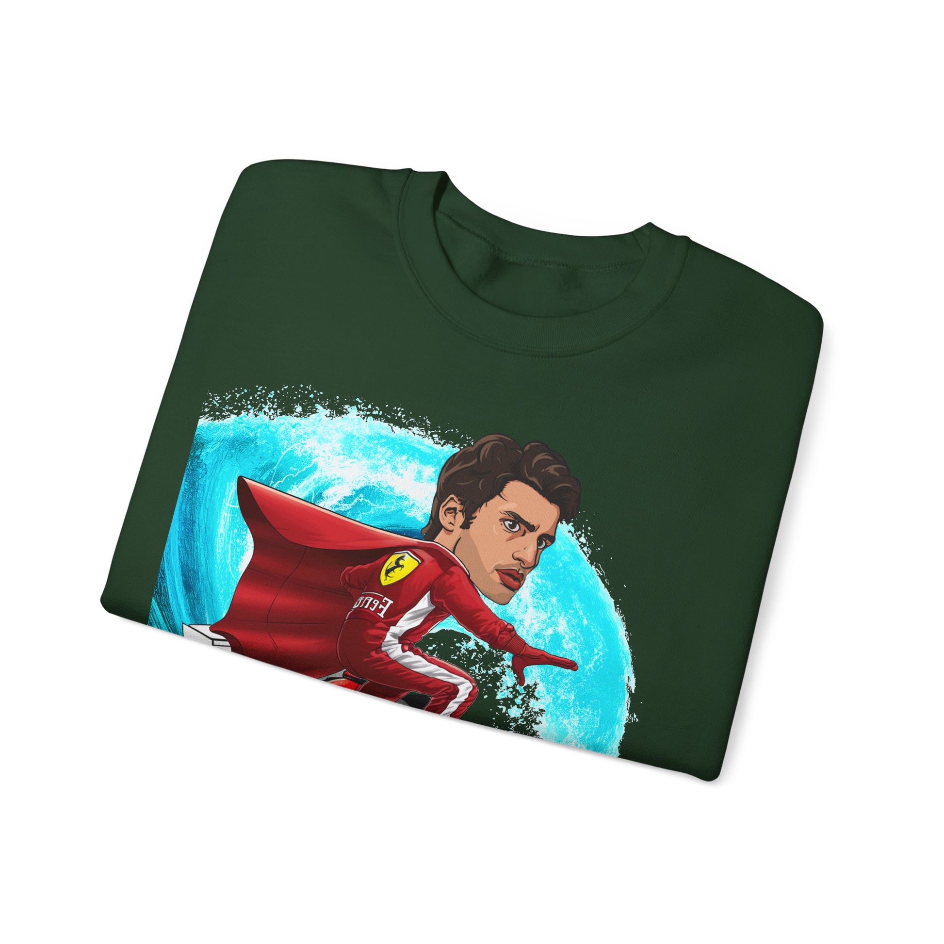 Carlos Sainz Sweatshirt Smooth Operator Jumper Ferrari Sweater Formula 1 Jumper F1 Sweater Ferrari Gift Ferrari Fan Jumper F1 Gift Scuderia Sweatshirts Carlos Sainz F1 Ferrari Printify