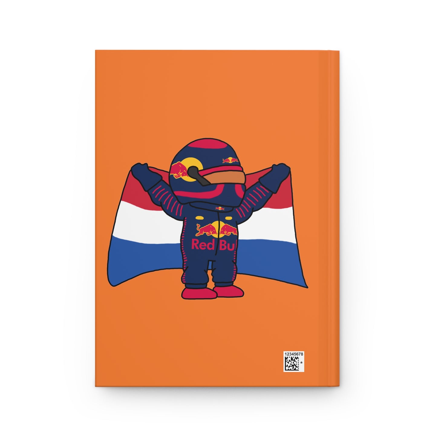 NeVerStappen Red Bull Formula 1 F1 Max Verstappen Hardcover Journal Notebooks F1 Max Verstappen Red Bull Printify