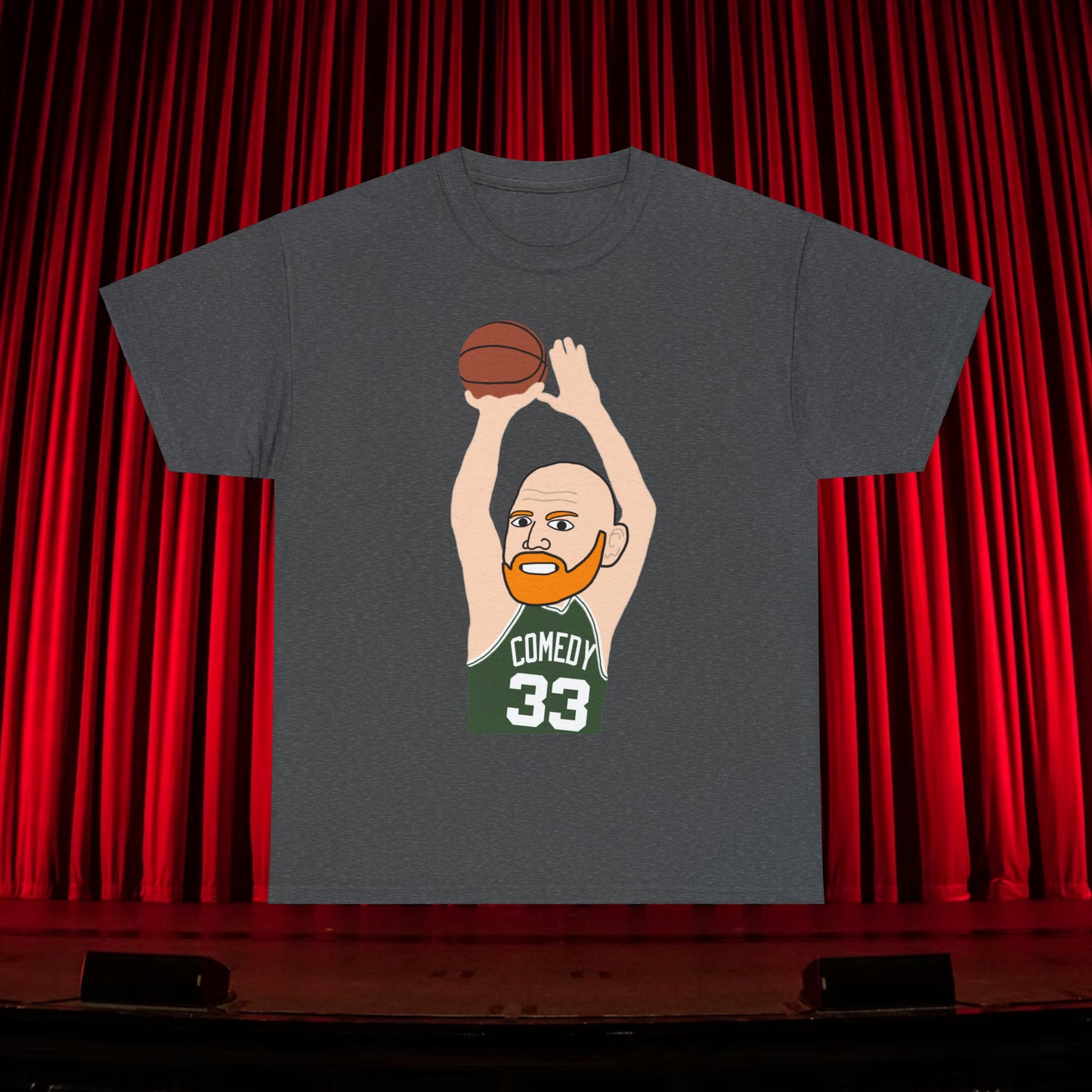 Bill Burr Tshirt Boston Celtics Shirt Larry Bird T-shirt Monday Morning Podcast Merch Podcast Gift Celtics Fan Gift Basketball Fan Gift T-shirts Basketball Bill Burr Boston Celtics Monday Morning Podcast NBA Podcasts Stand-up Comedy Printify