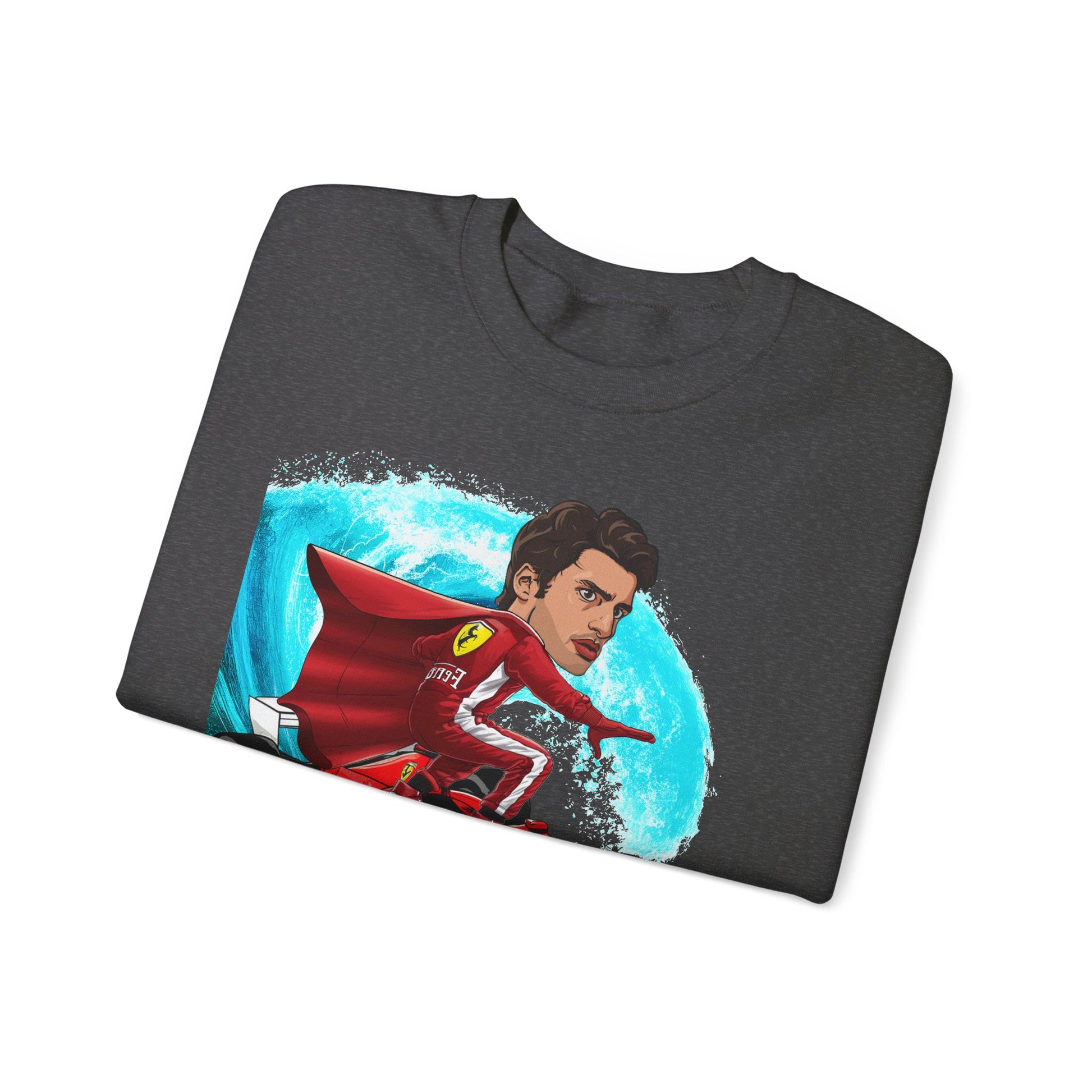 Carlos Sainz Sweatshirt Smooth Operator Jumper Ferrari Sweater Formula 1 Jumper F1 Sweater Ferrari Gift Ferrari Fan Jumper F1 Gift Scuderia Sweatshirts Carlos Sainz F1 Ferrari Printify