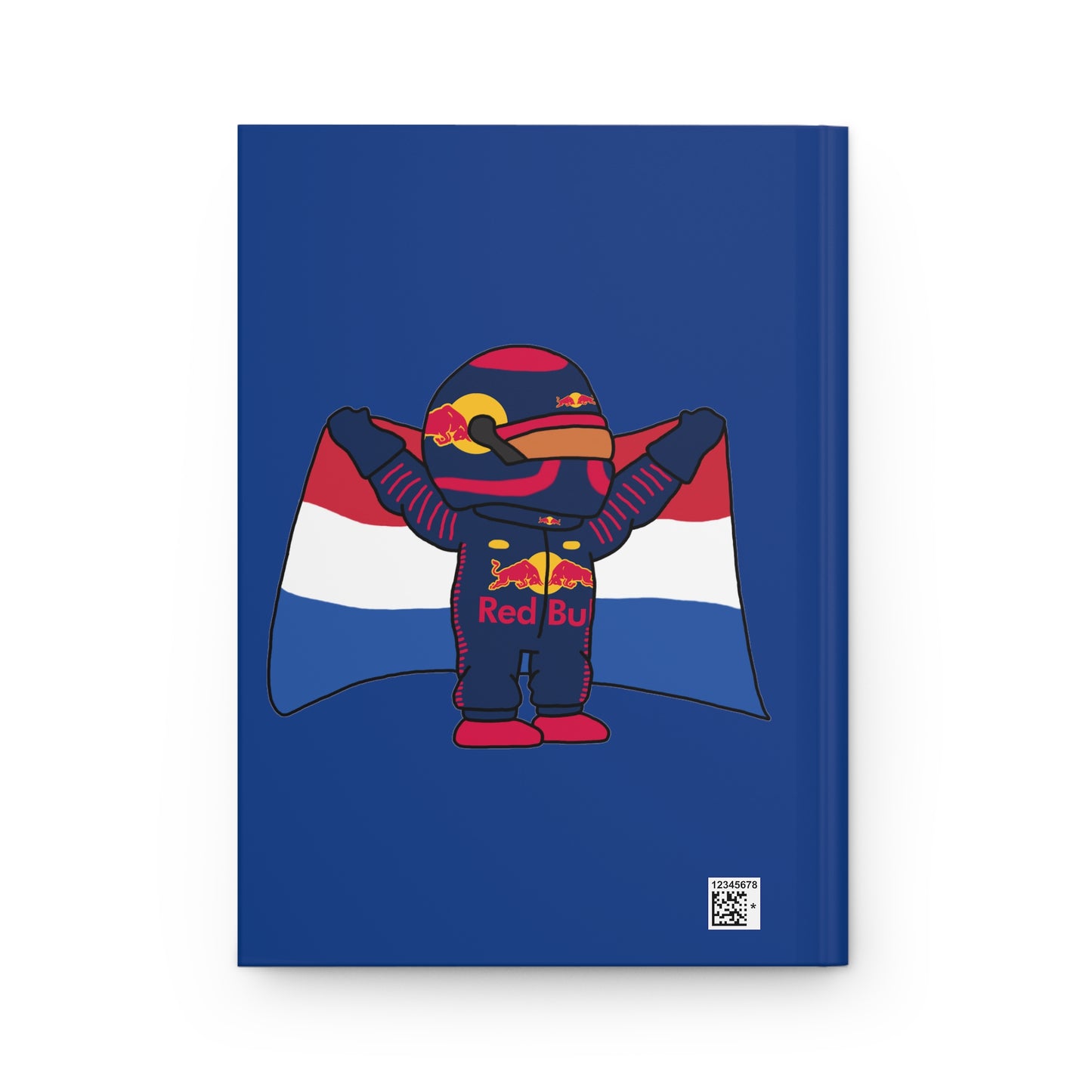 NeVerStappen Red Bull Formula 1 F1 Max Verstappen Hardcover Journal Notebooks F1 Max Verstappen Red Bull Printify