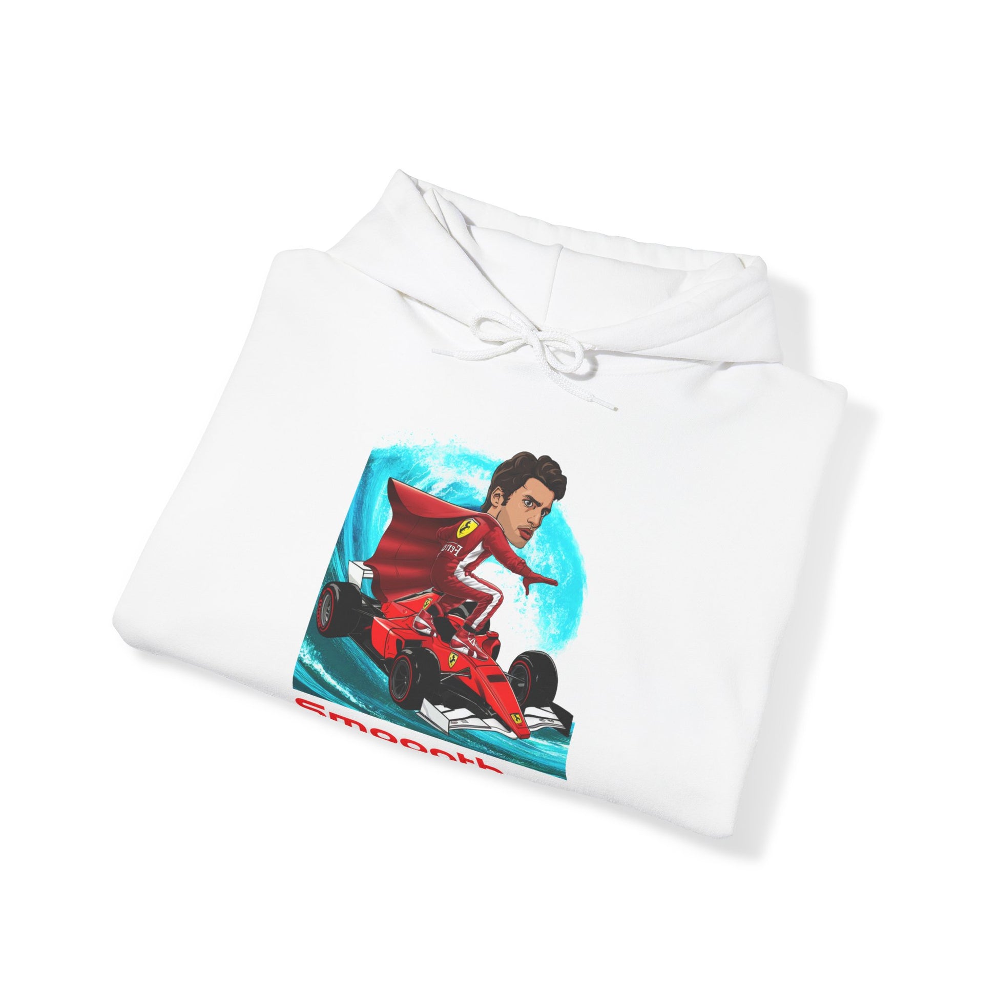 Carlos Sainz Hoodie Carlos Sainz Jumper Smooth Operator Pullover Ferrari Hoodie Formula 1 Hoodie F1 Hoodie Ferrari Gift Ferrari Fan Gift Hoodies Carlos Sainz F1 Ferrari Printify
