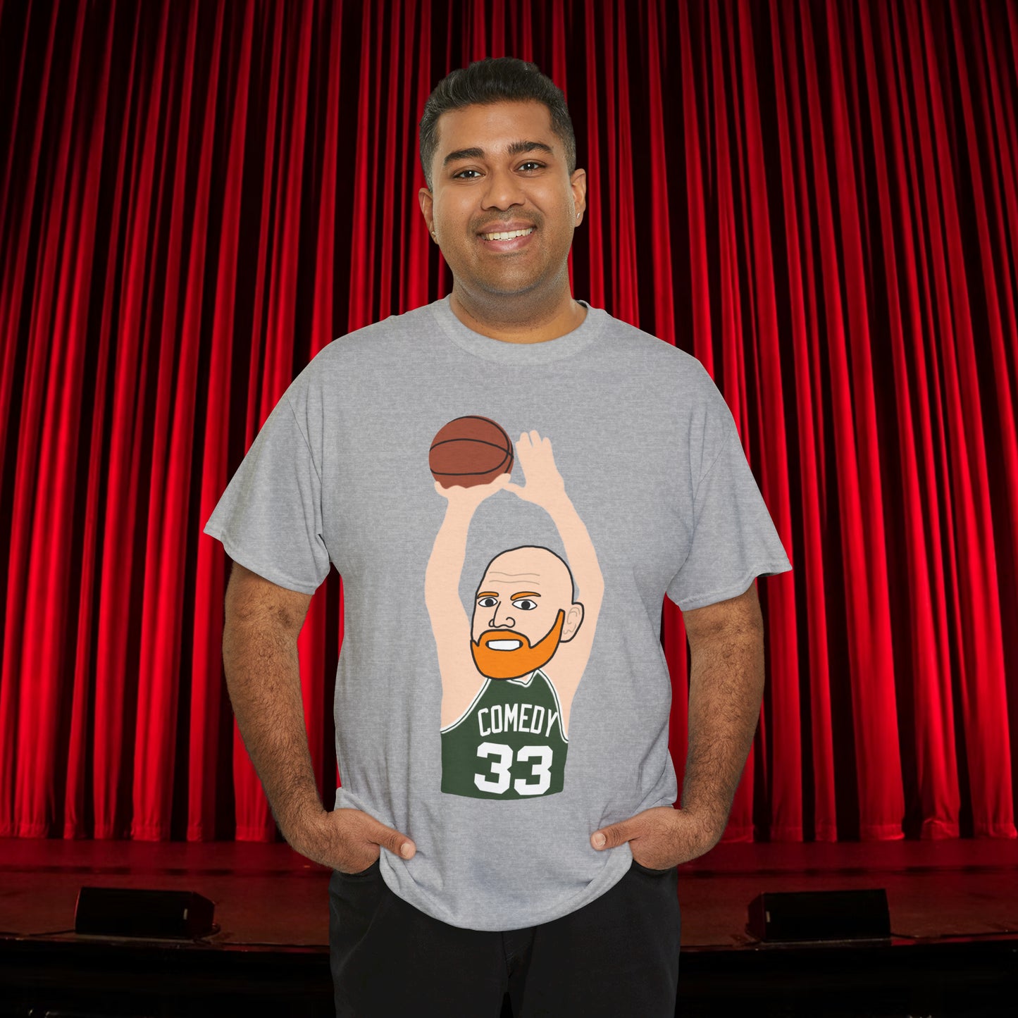 Bill Burr Tshirt Boston Celtics Shirt Larry Bird T-shirt Monday Morning Podcast Merch Podcast Gift Celtics Fan Gift Basketball Fan Gift Sport Grey T-shirts Basketball Bill Burr Boston Celtics Monday Morning Podcast NBA Podcasts Stand-up Comedy Printify