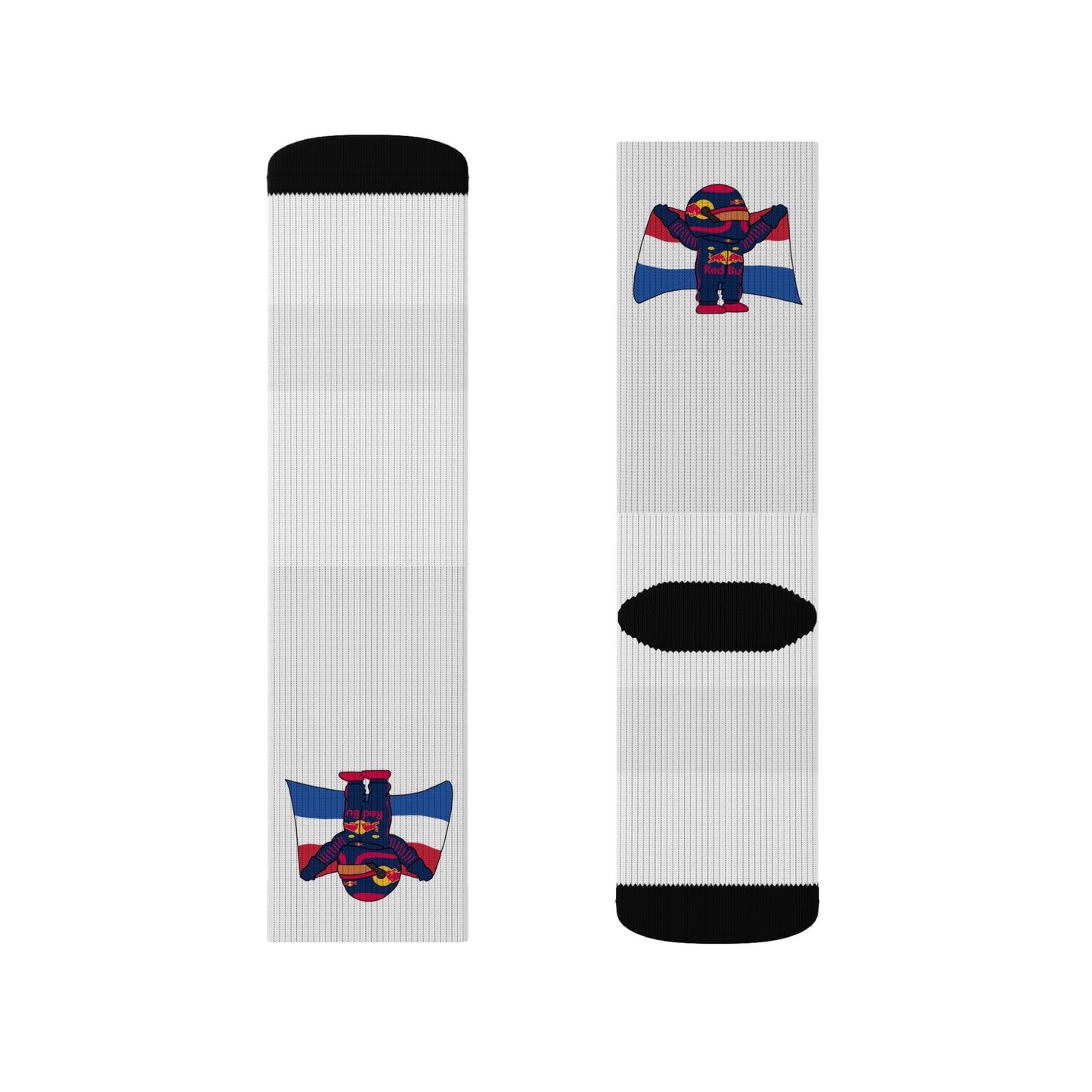 NeVerStappen Red Bull Formula 1 F1 Max Verstappen Socks Socks F1 Max Verstappen Red Bull Printify