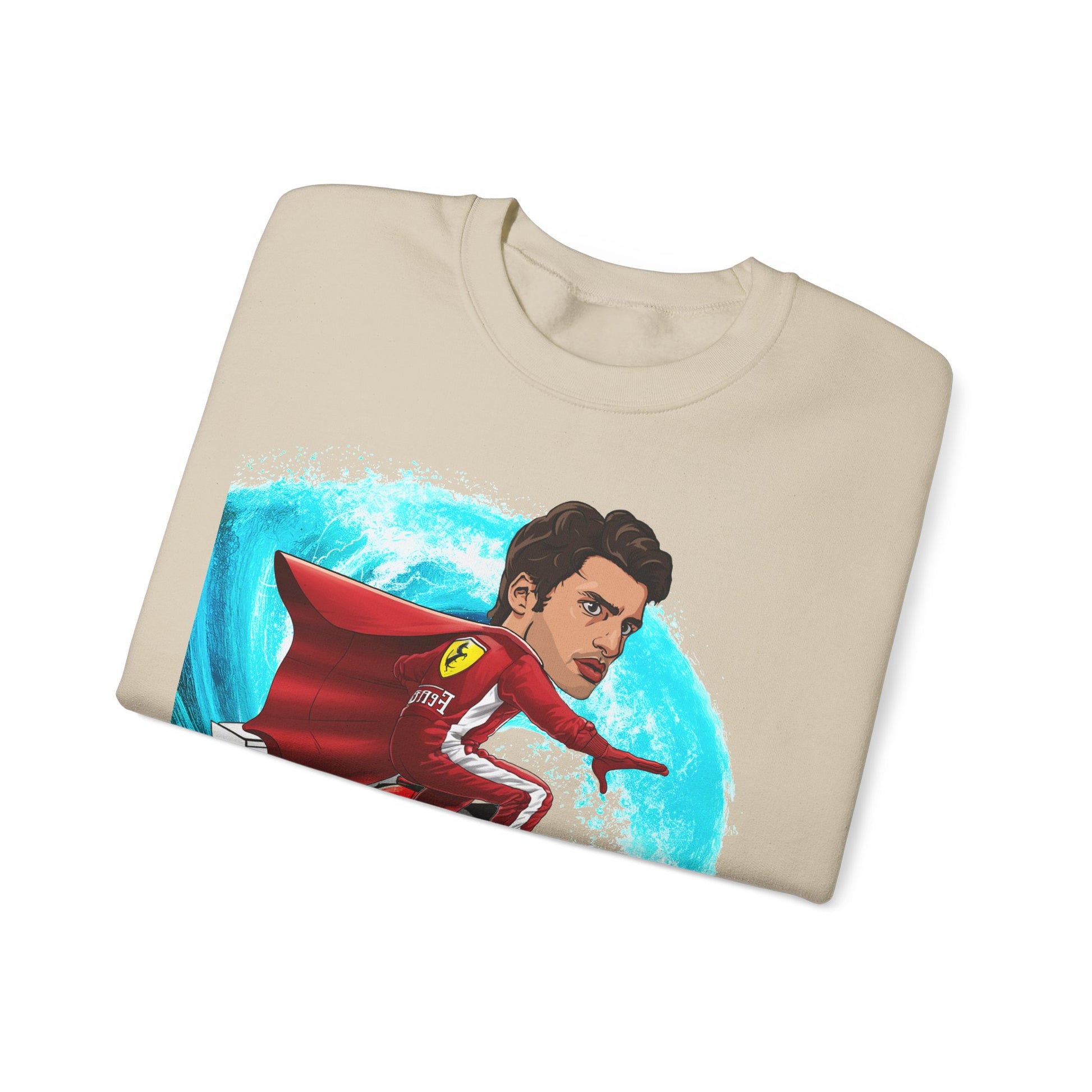 Carlos Sainz Sweatshirt Smooth Operator Jumper Ferrari Sweater Formula 1 Jumper F1 Sweater Ferrari Gift Ferrari Fan Jumper F1 Gift Scuderia Sweatshirts Carlos Sainz F1 Ferrari Printify