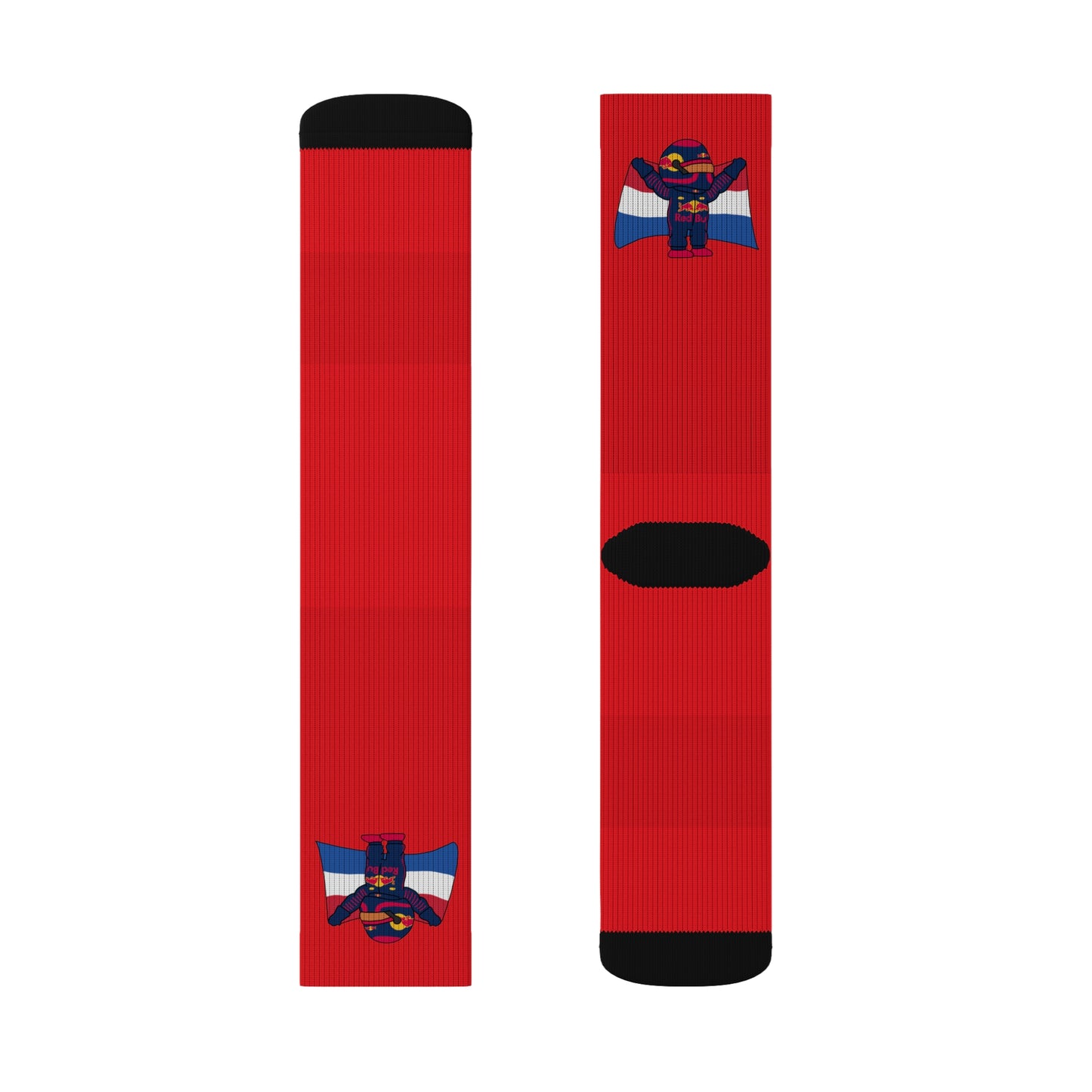 NeVerStappen Red Bull Formula 1 F1 Max Verstappen Socks Socks F1 Max Verstappen Red Bull Printify