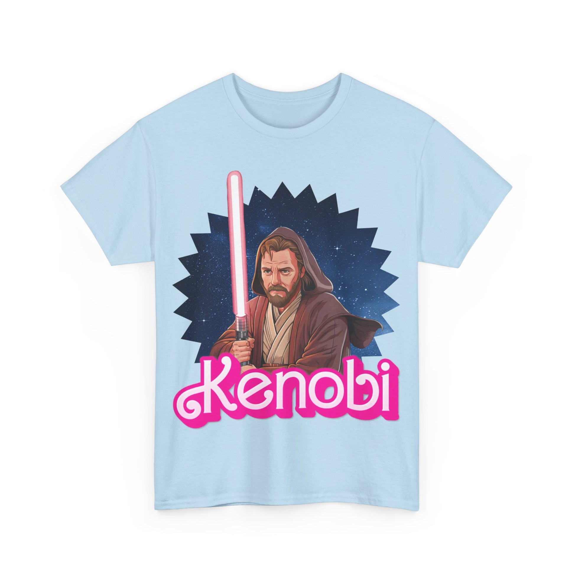 Obi-Wan Kenobi Ken Barbie Movie Star Wars Unisex Heavy Cotton Tee T-shirts Barbie Ken Movies Star Wars Printify