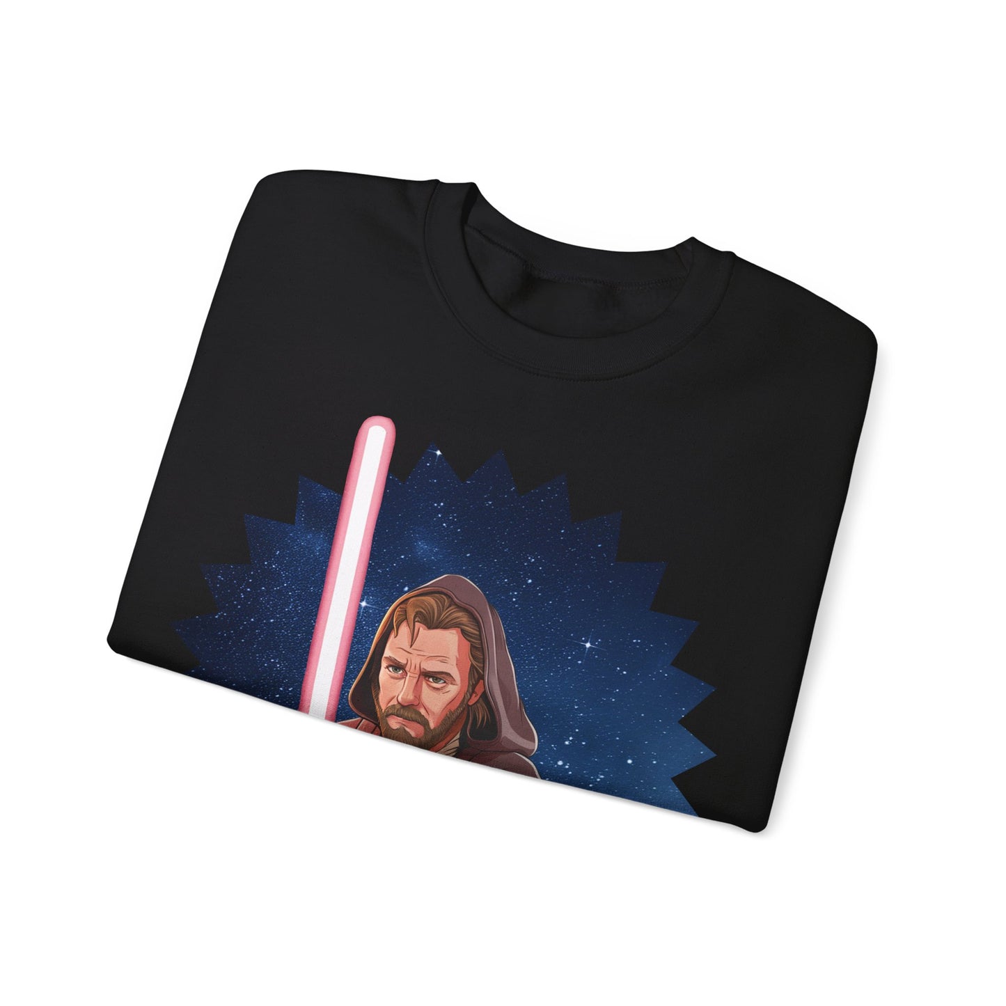 Obi-Wan Kenobi Ken Barbie Movie Star Wars Unisex Heavy Blend Crewneck Sweatshirt Sweatshirts Barbie Ken Movies Star Wars Printify