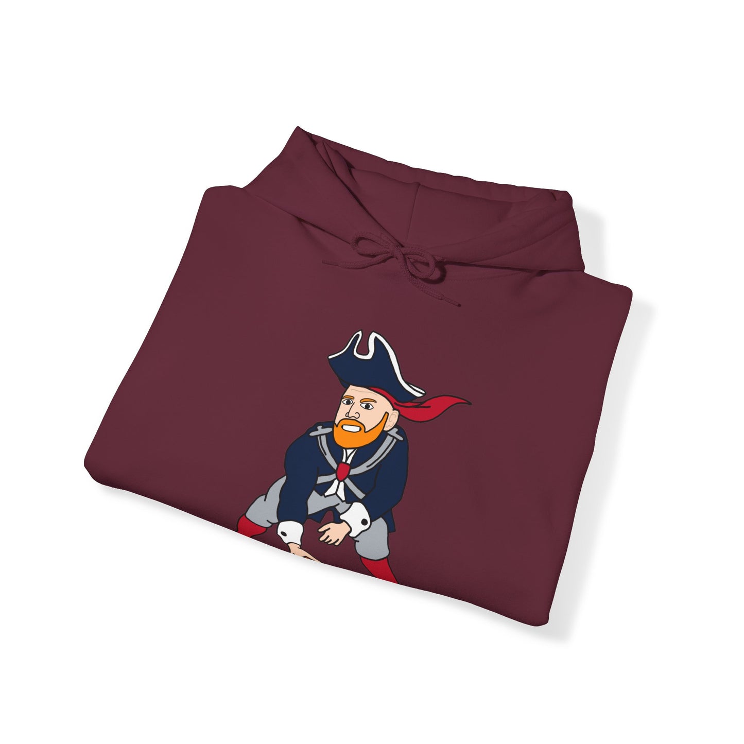 Bill Burrdy New England Patriots Tom Brady Bill Burr Unisex Heavy Blend Hooded Sweatshirt Hoodies American Football Bill Burr Monday Morning Podcast New England Patriots NFL Podcasts Stand-up Comedy Printify