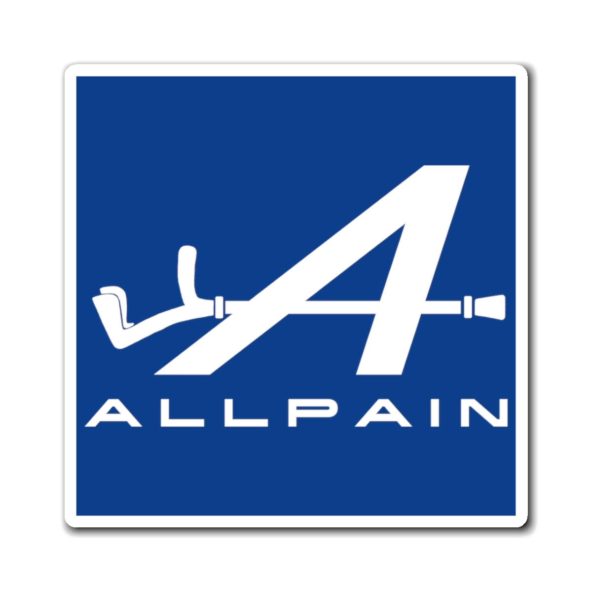Allpain Alpine F1 Formula 1 Pierre Gasly Esteban Ocon Magnet Magnets Alpine F1 Printify