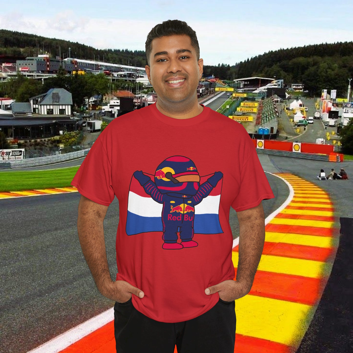 Max Verstappen Shirt Verstappen T-shirt Red Bull T shirt F1 tshirt Formula 1 tee F1 Gift Formula 1 Gift Red Bull Fan Gift Funny Racing Shirt Red T-shirts F1 Max Verstappen Red Bull Printify
