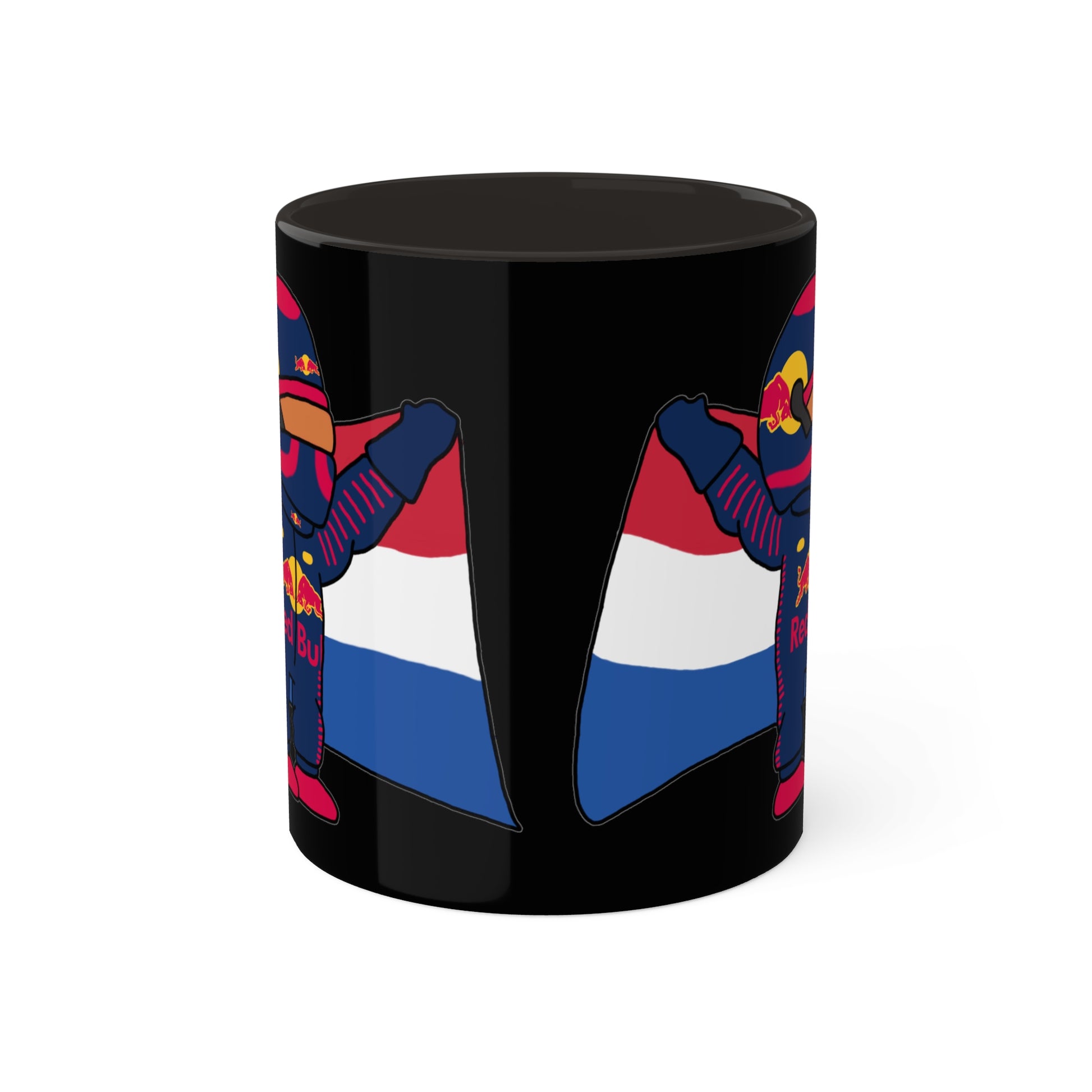 NeVerStappen Red Bull Formula 1 F1 Max Vertsappen Colorful Mugs, 11oz Mugs Printify