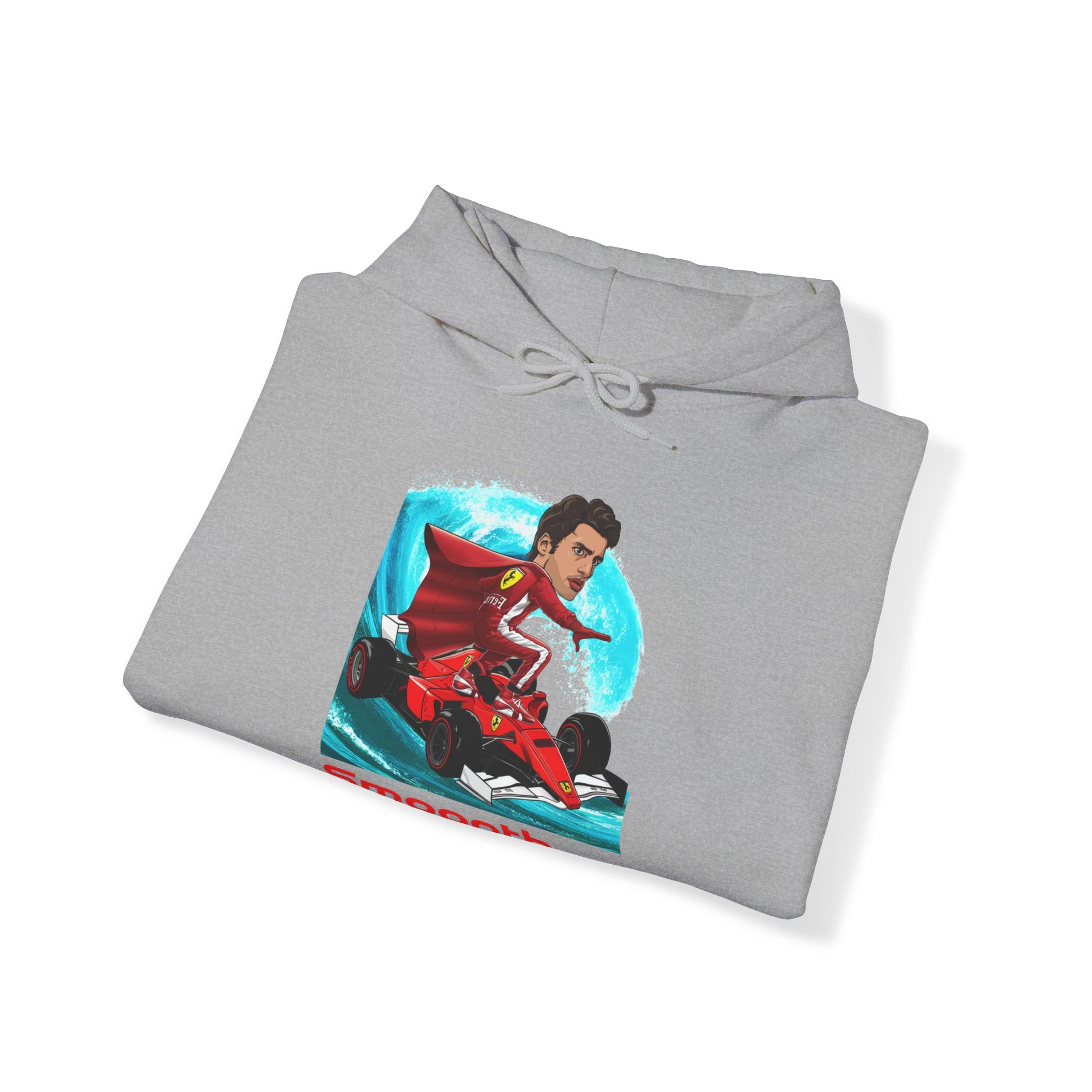 Carlos Sainz Hoodie Carlos Sainz Jumper Smooth Operator Pullover Ferrari Hoodie Formula 1 Hoodie F1 Hoodie Ferrari Gift Ferrari Fan Gift Hoodies Carlos Sainz F1 Ferrari Printify