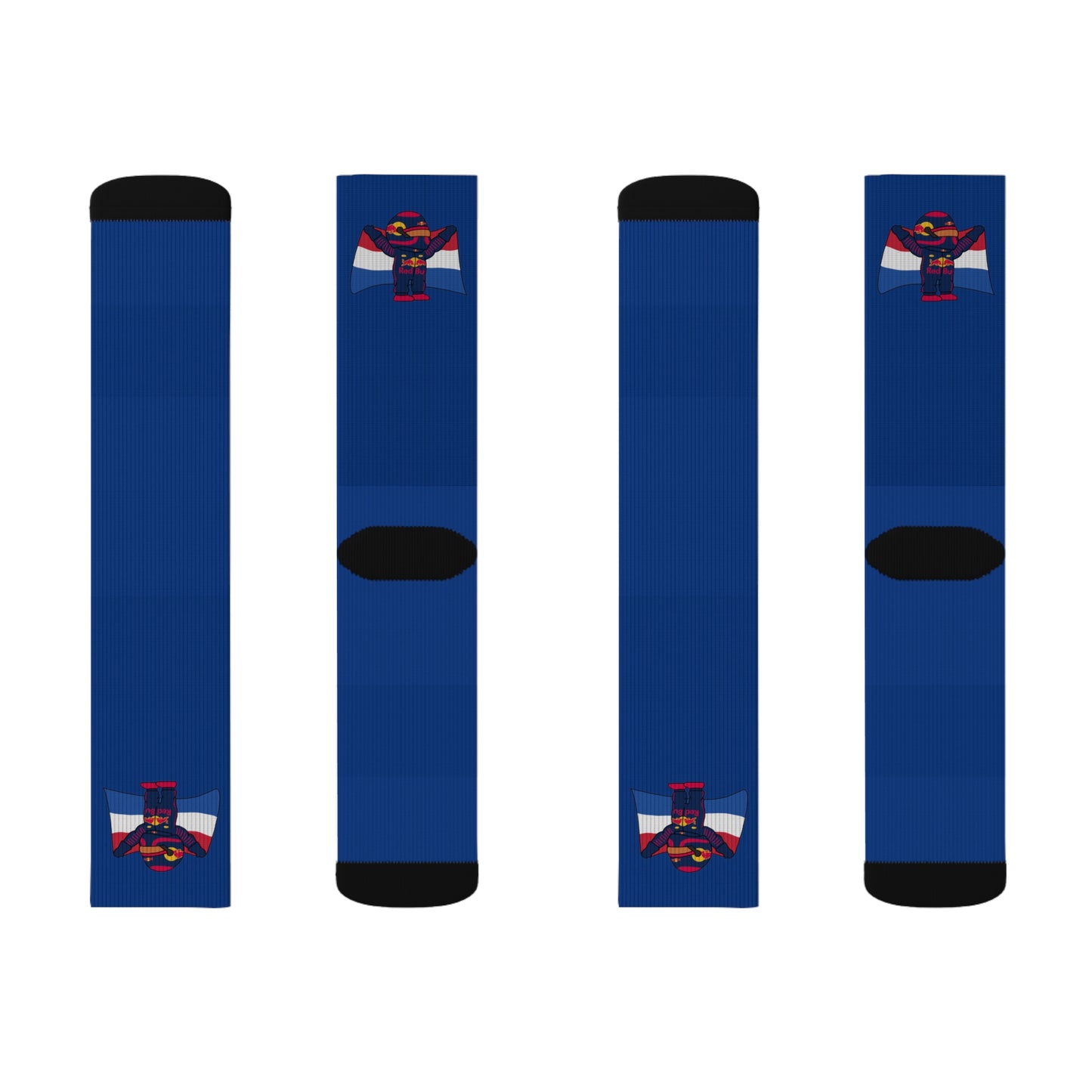 NeVerStappen Red Bull Formula 1 F1 Max Verstappen Socks Socks F1 Max Verstappen Red Bull Printify