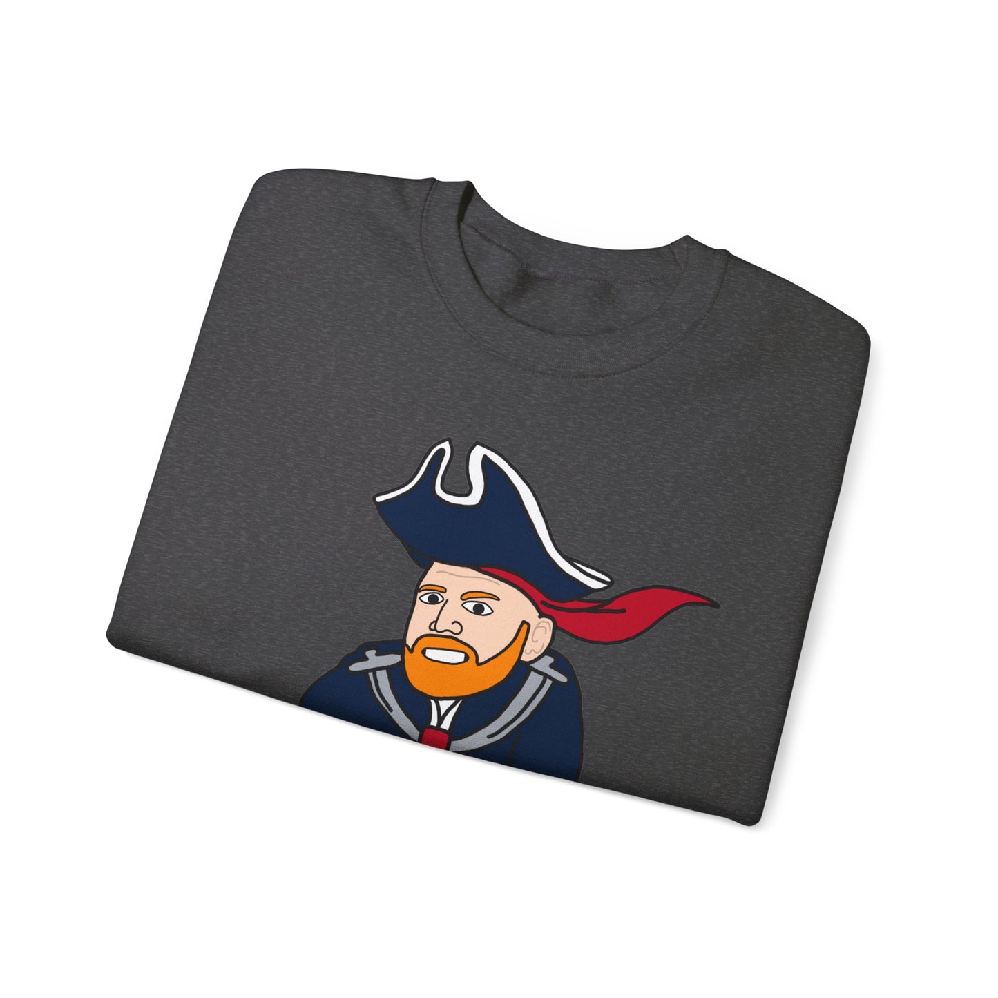 Bill Burrdy New England Patriots Tom Brady Bill Burr Unisex Heavy Blend Crewneck Sweatshirt Sweatshirts American Football Bill Burr Monday Morning Podcast New England Patriots NFL Podcasts Stand-up Comedy Printify