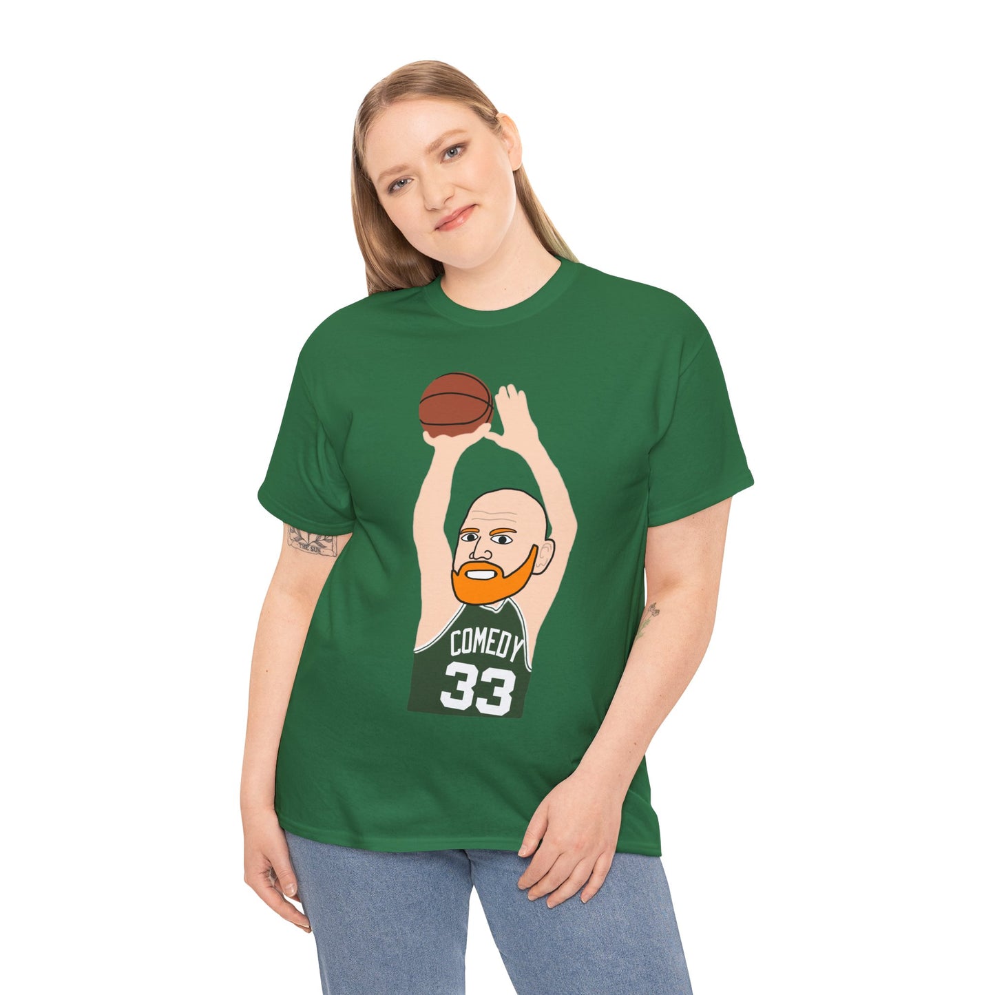 Bill Burr Tshirt Boston Celtics Shirt Larry Bird T-shirt Monday Morning Podcast Merch Podcast Gift Celtics Fan Gift Basketball Fan Gift T-shirts Basketball Bill Burr Boston Celtics Monday Morning Podcast NBA Podcasts Stand-up Comedy Printify