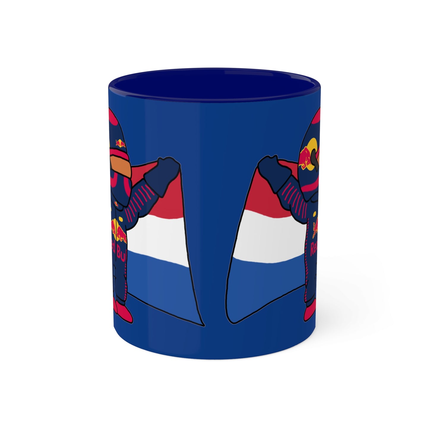 NeVerStappen Red Bull Formula 1 F1 Max Vertsappen Colorful Mugs, 11oz Mugs Printify