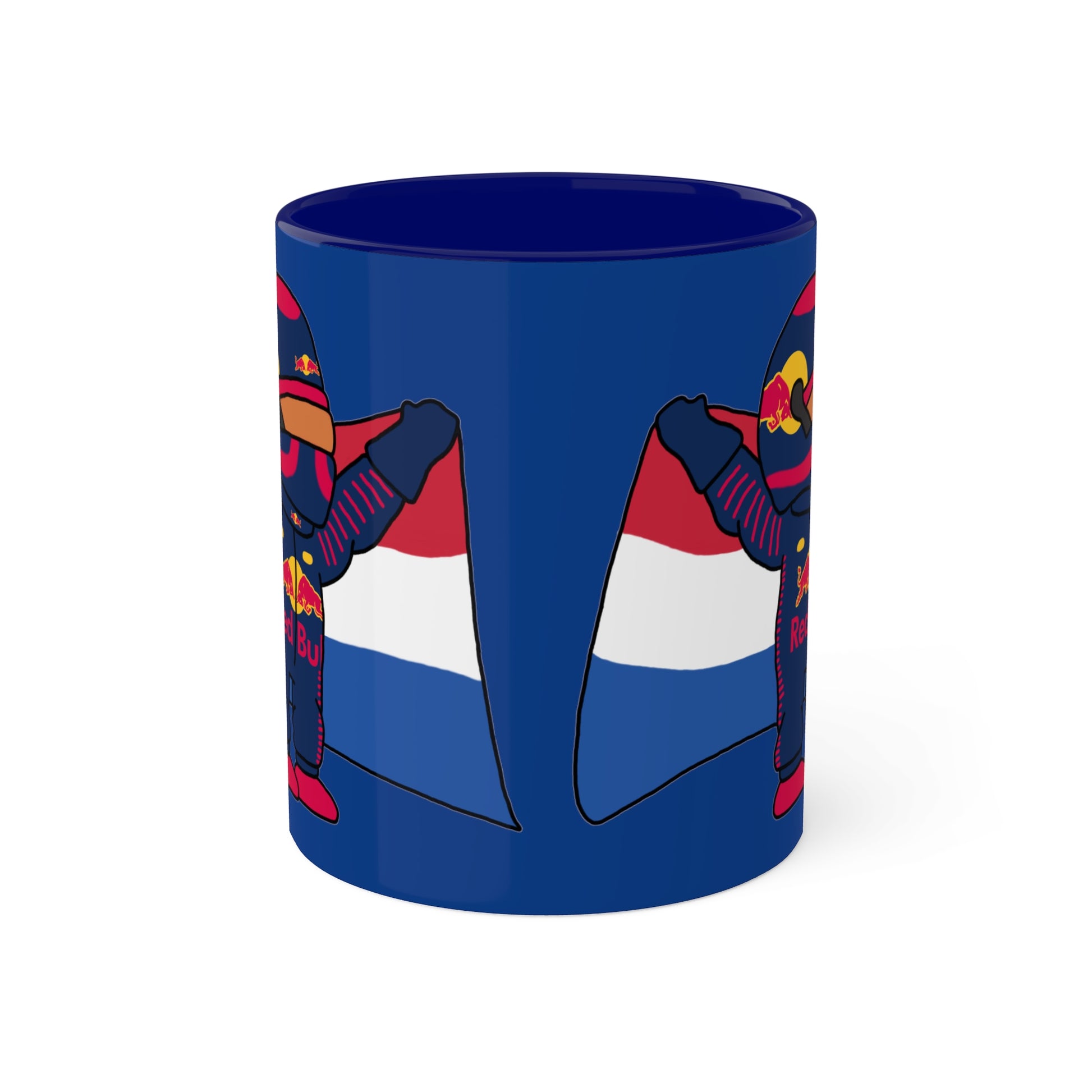 NeVerStappen Red Bull Formula 1 F1 Max Vertsappen Colorful Mugs, 11oz Mugs Printify