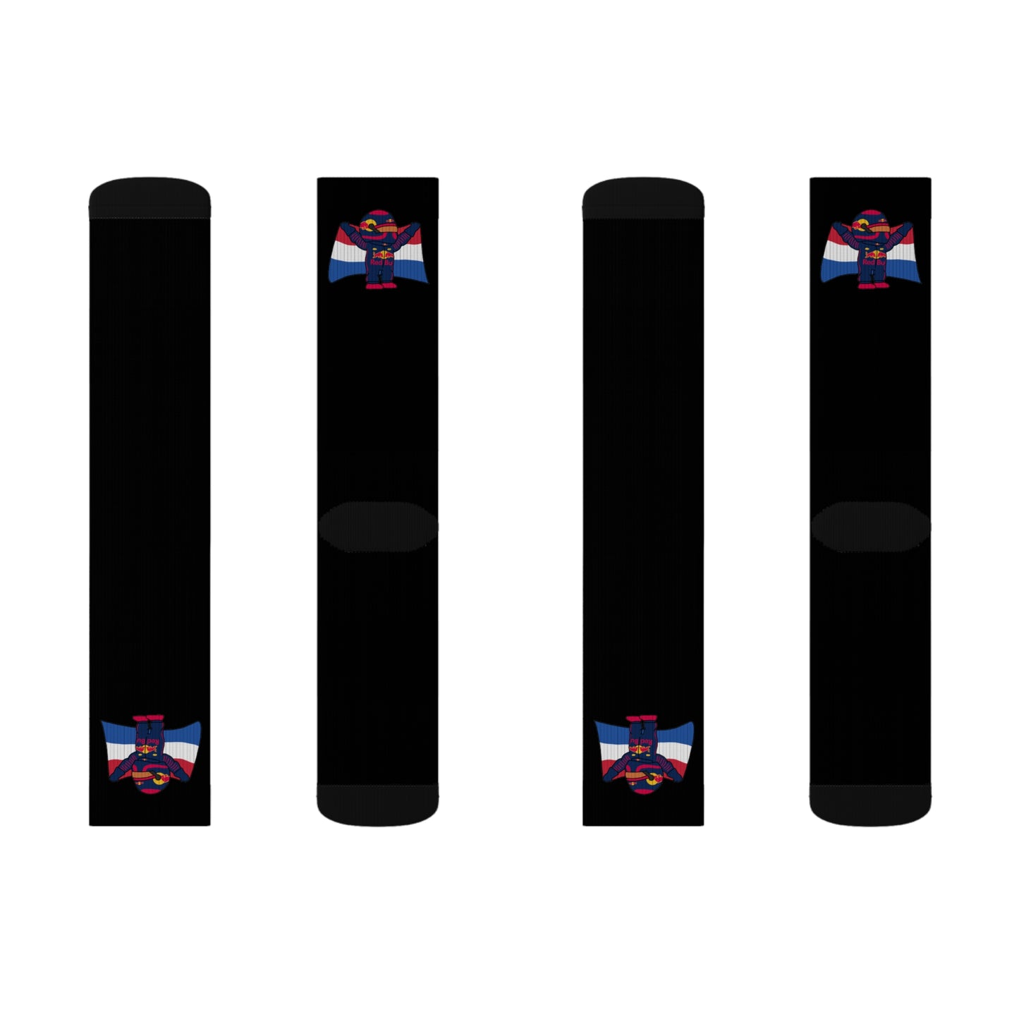 NeVerStappen Red Bull Formula 1 F1 Max Verstappen Socks Socks F1 Max Verstappen Red Bull Printify