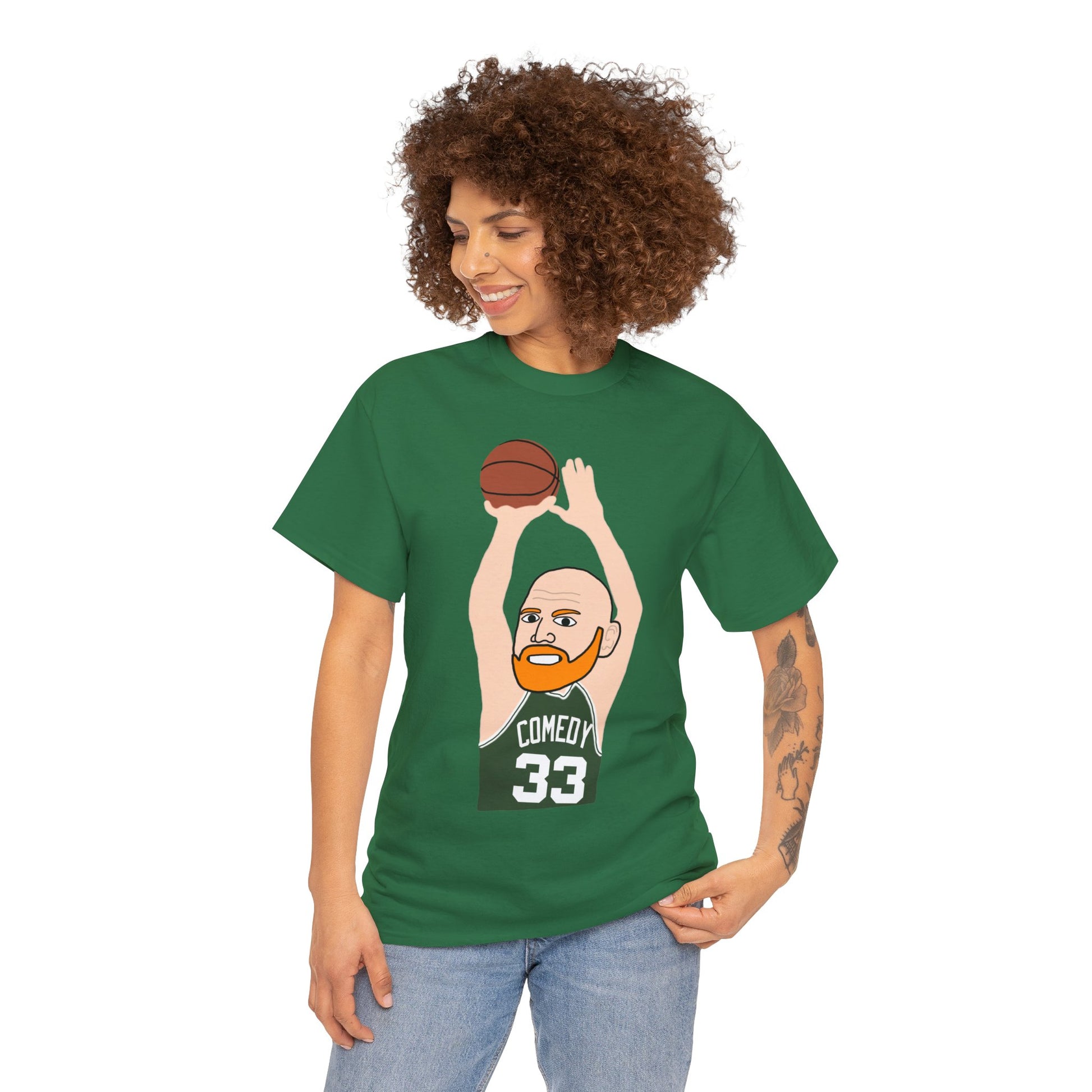 Bill Burr Tshirt Boston Celtics Shirt Larry Bird T-shirt Monday Morning Podcast Merch Podcast Gift Celtics Fan Gift Basketball Fan Gift T-shirts Basketball Bill Burr Boston Celtics Monday Morning Podcast NBA Podcasts Stand-up Comedy Printify