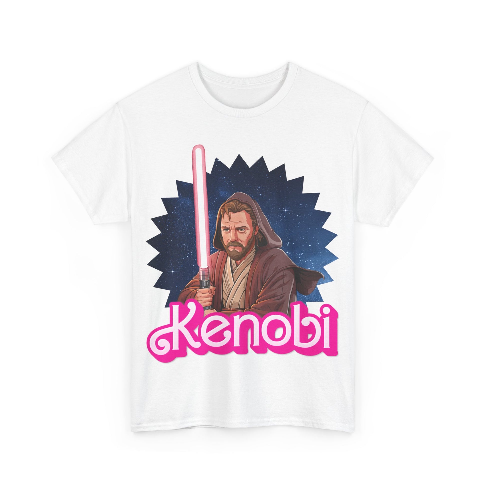 Obi-Wan Kenobi Ken Barbie Movie Star Wars Unisex Heavy Cotton Tee T-shirts Barbie Ken Movies Star Wars Printify