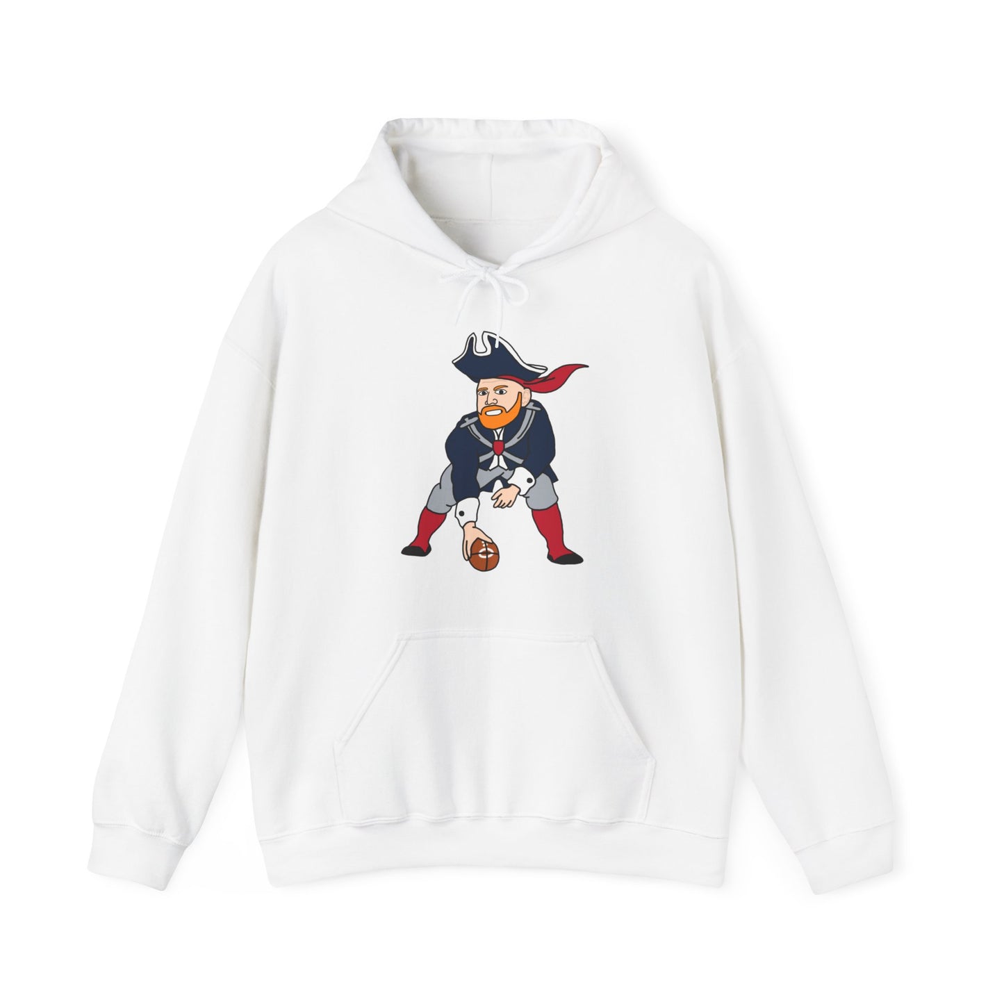 Bill Burrdy New England Patriots Tom Brady Bill Burr Unisex Heavy Blend Hooded Sweatshirt Hoodies American Football Bill Burr Monday Morning Podcast New England Patriots NFL Podcasts Stand-up Comedy Printify