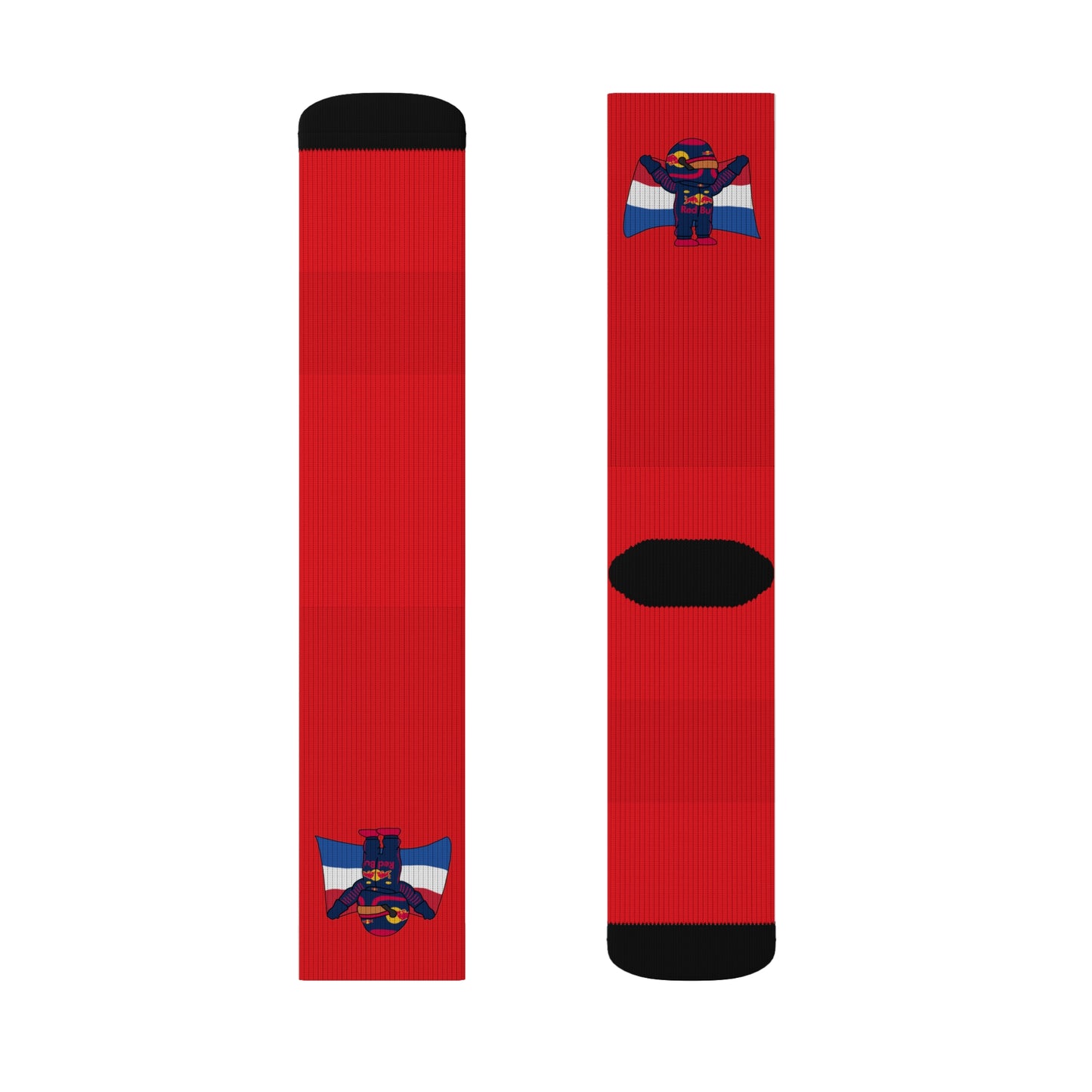 NeVerStappen Red Bull Formula 1 F1 Max Verstappen Socks Socks F1 Max Verstappen Red Bull Printify