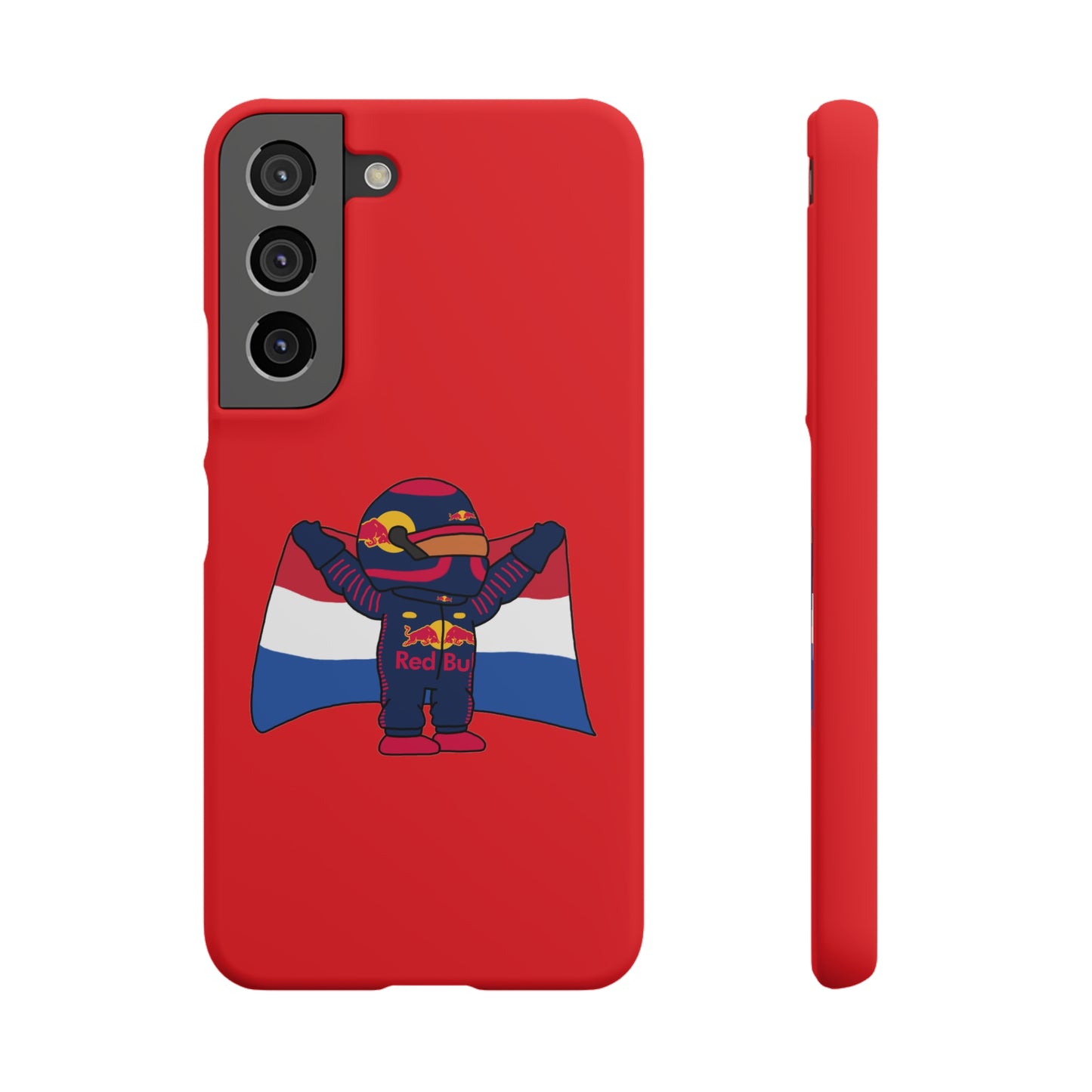 NeVerStappen Red Bull Formula 1 F1 Max Verstappen Snap Case Samsung Galaxy S22 Matte Mobile Phone Cases F1 Max Verstappen Red Bull Printify