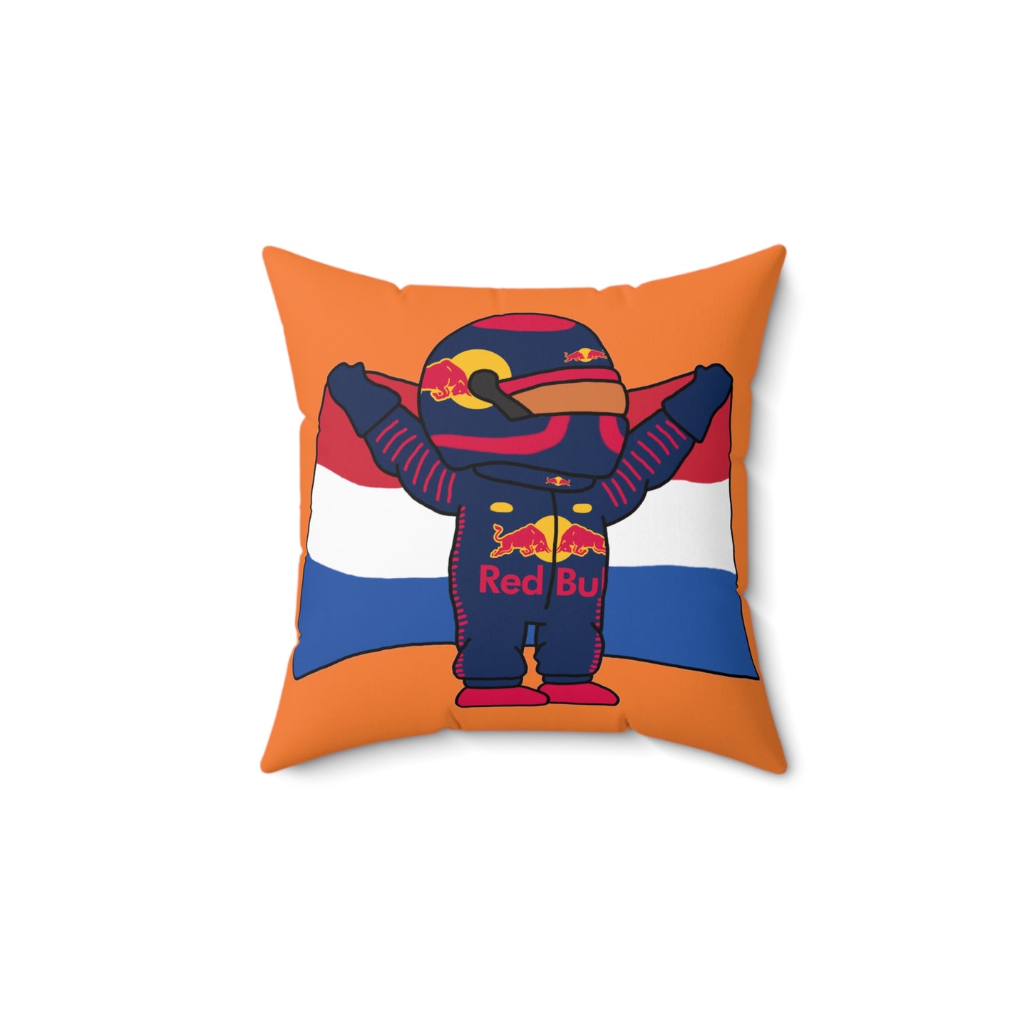 NeVerStappen Red Bull Formula 1 F1 Max Verstappen Pillow Pillows F1 Max Verstappen Red Bull Printify