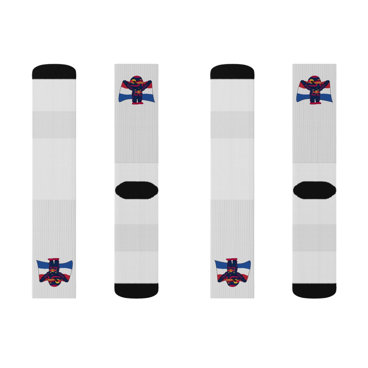 NeVerStappen Red Bull Formula 1 F1 Max Verstappen Socks Socks F1 Max Verstappen Red Bull Printify
