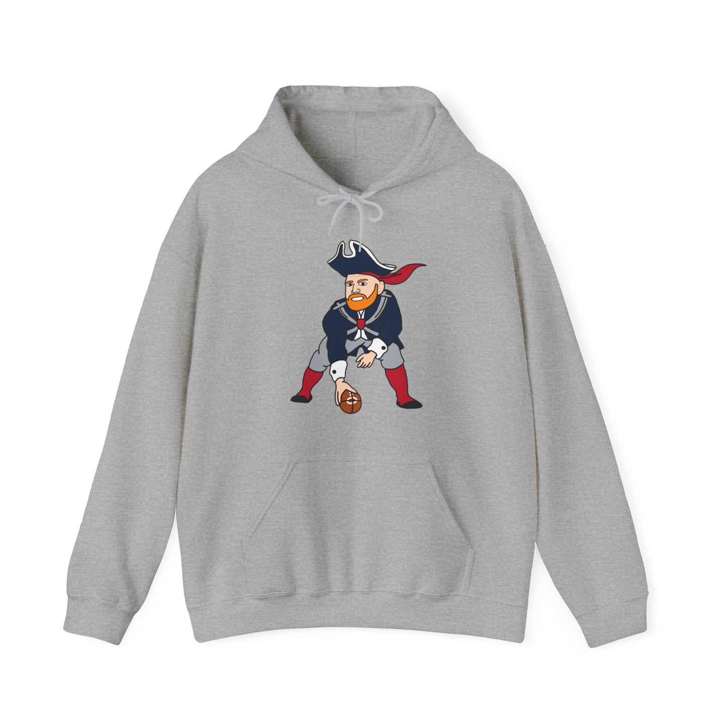 Bill Burrdy New England Patriots Tom Brady Bill Burr Unisex Heavy Blend Hooded Sweatshirt Hoodies American Football Bill Burr Monday Morning Podcast New England Patriots NFL Podcasts Stand-up Comedy Printify