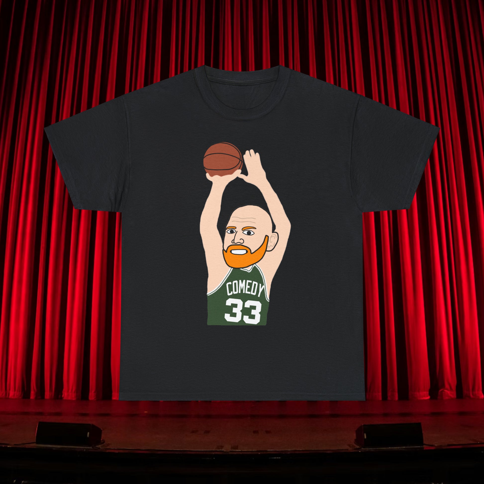 Bill Burr Tshirt Boston Celtics Shirt Larry Bird T-shirt Monday Morning Podcast Merch Podcast Gift Celtics Fan Gift Basketball Fan Gift T-shirts Basketball Bill Burr Boston Celtics Monday Morning Podcast NBA Podcasts Stand-up Comedy Printify