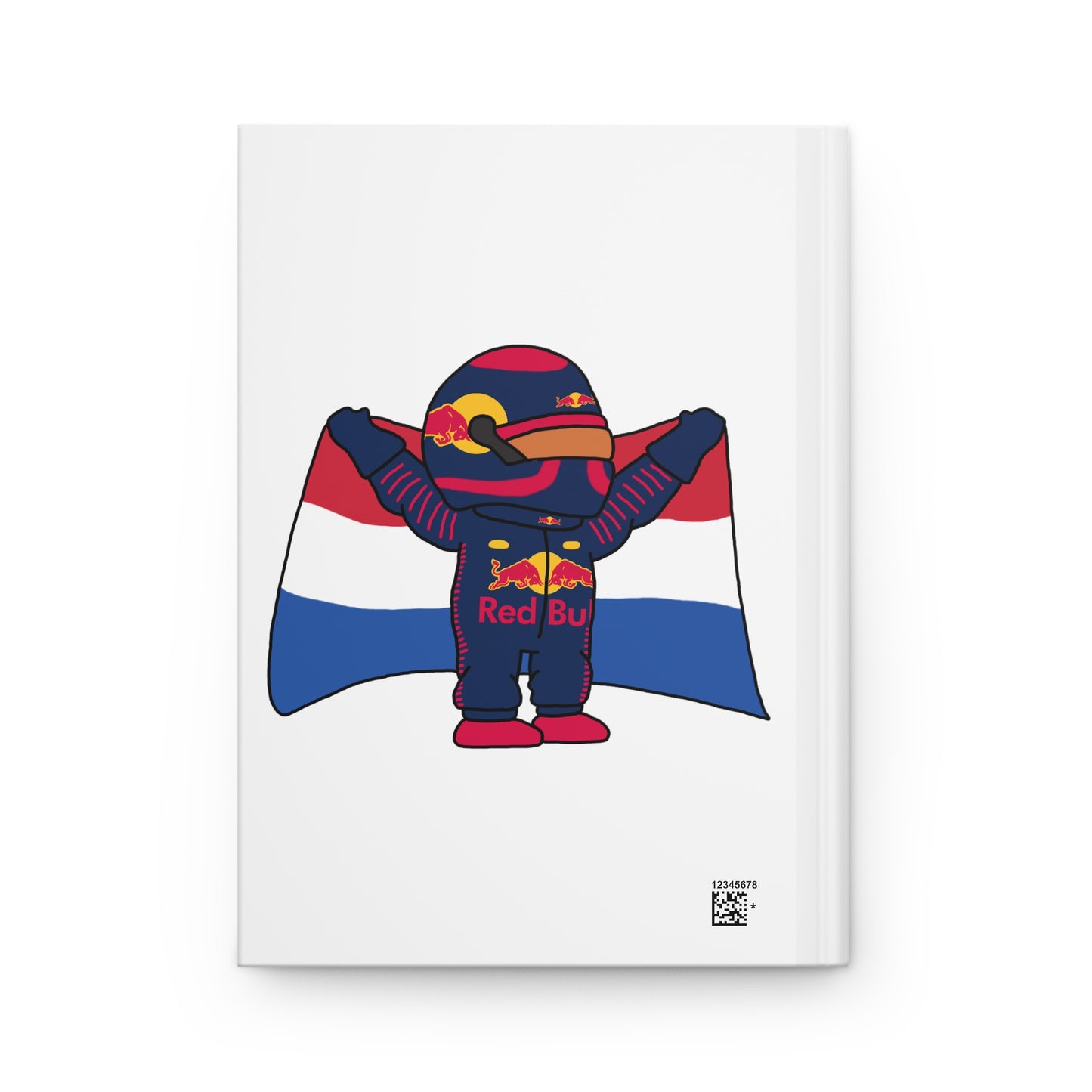 NeVerStappen Red Bull Formula 1 F1 Max Verstappen Hardcover Journal Notebooks F1 Max Verstappen Red Bull Printify