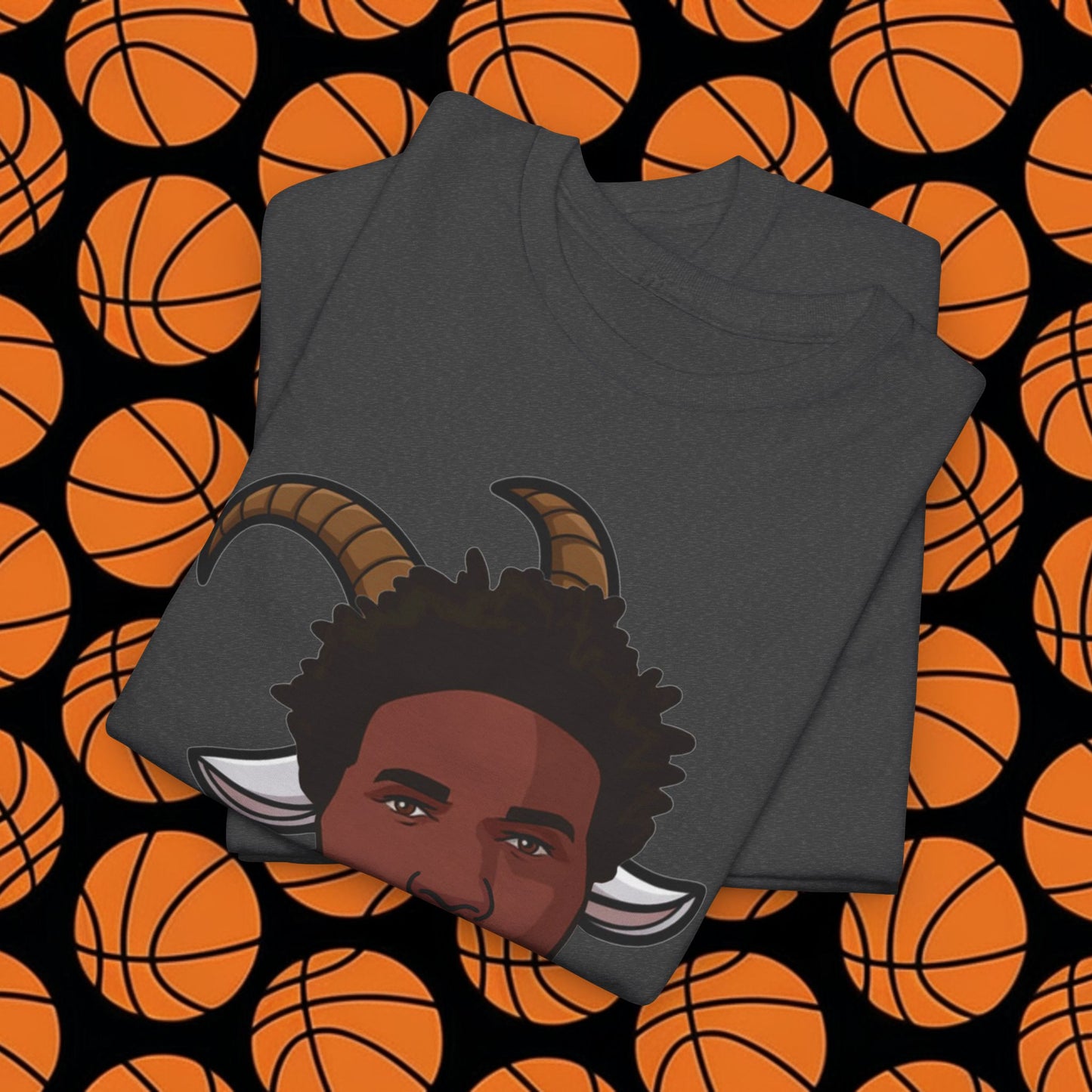 Joel Embiid G.O.A.T. T-Shirt - Funny Basketball Meme Casual Top - Greatest of All Time Tee for Basketball Fans - Perfect Gift for Joel Embiid Fans T-shirts Basketball G.O.A.T. Joel Embiid NBA Philadelphia 76ers Printify