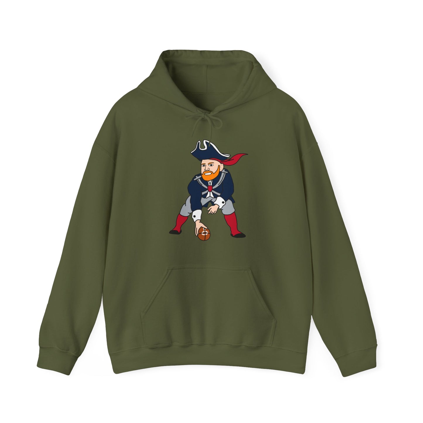 Bill Burrdy New England Patriots Tom Brady Bill Burr Unisex Heavy Blend Hooded Sweatshirt Hoodies American Football Bill Burr Monday Morning Podcast New England Patriots NFL Podcasts Stand-up Comedy Printify
