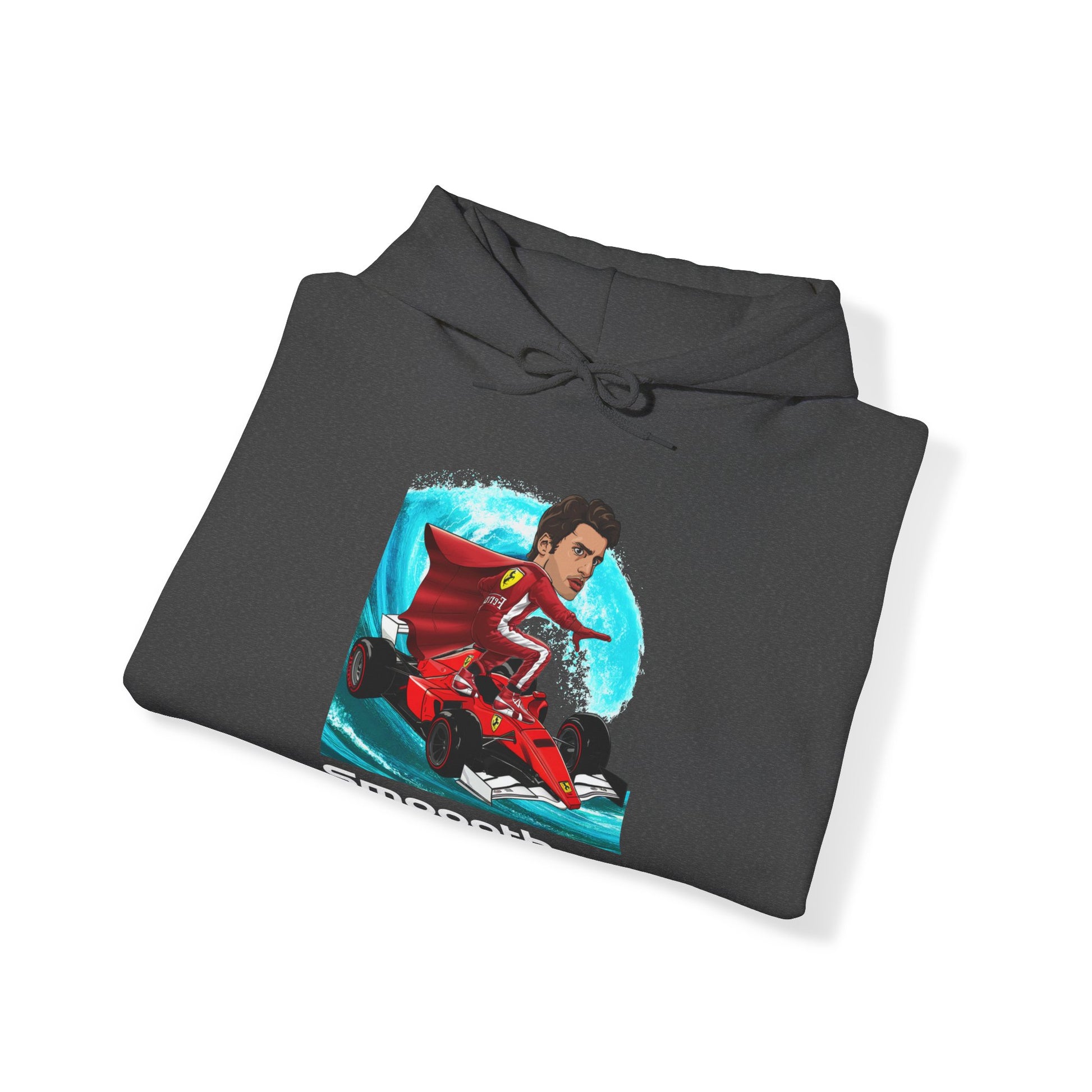 Carlos Sainz Hoodie Carlos Sainz Jumper Smooth Operator Pullover Ferrari Hoodie Formula 1 Hoodie F1 Hoodie Ferrari Gift Ferrari Fan Gift Hoodies Carlos Sainz F1 Ferrari Printify