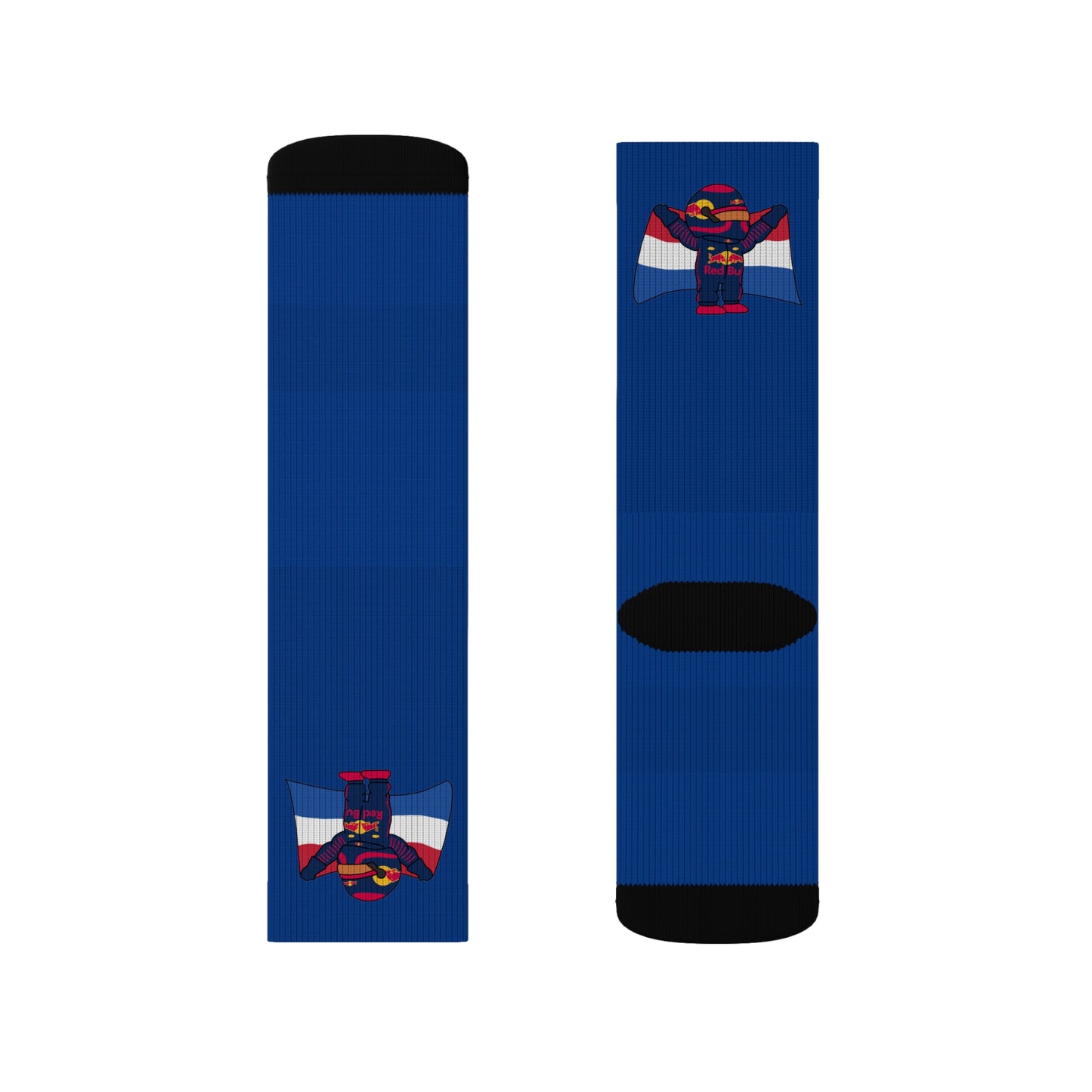 NeVerStappen Red Bull Formula 1 F1 Max Verstappen Socks Socks F1 Max Verstappen Red Bull Printify