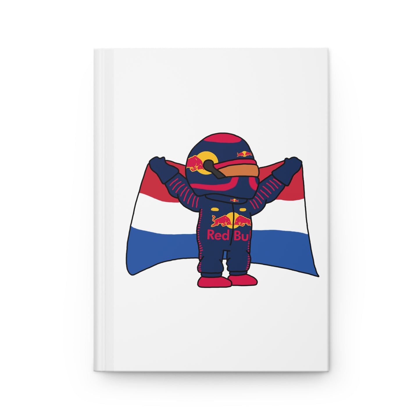 NeVerStappen Red Bull Formula 1 F1 Max Verstappen Hardcover Journal Notebooks F1 Max Verstappen Red Bull Printify