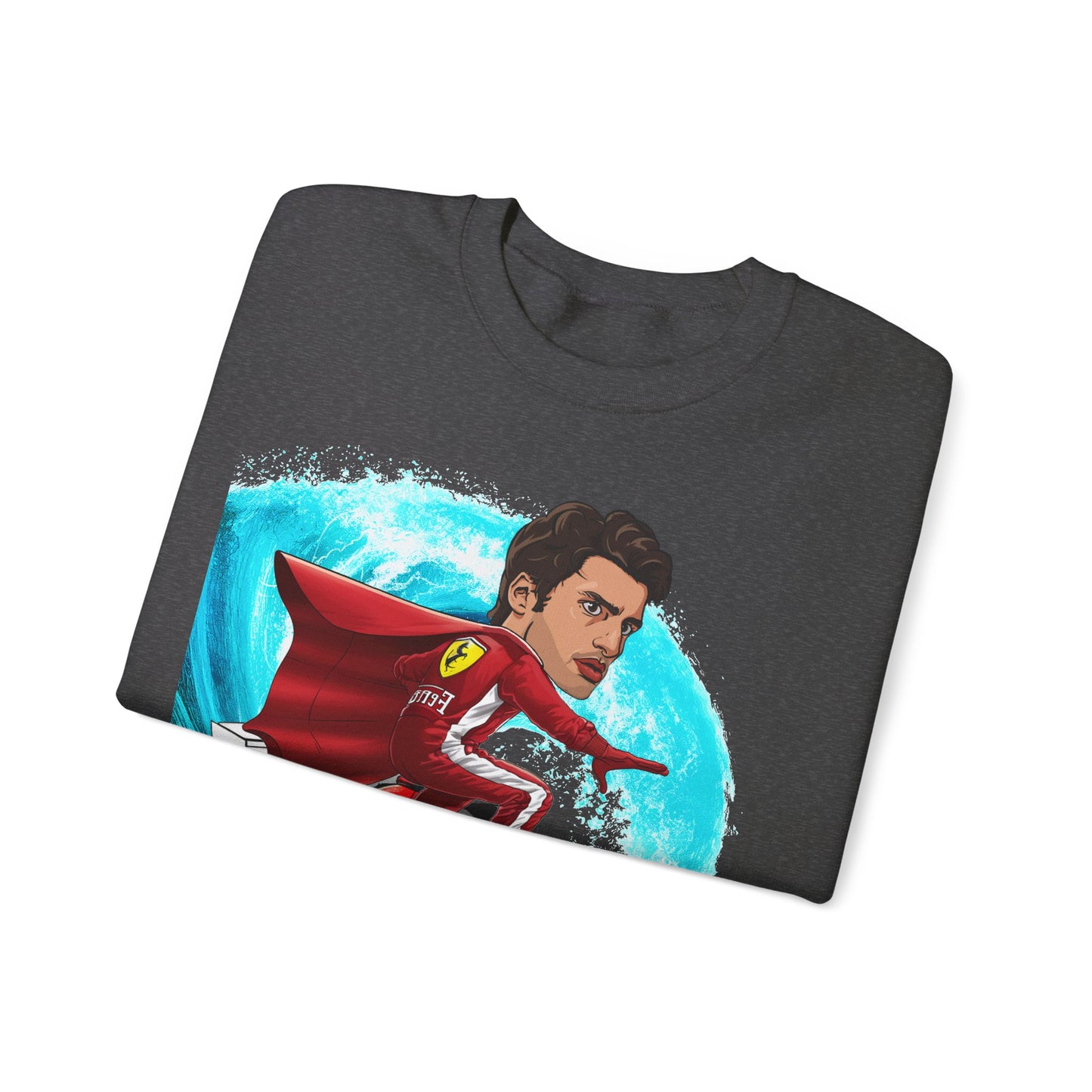 Carlos Sainz Sweatshirt Smooth Operator Jumper Ferrari Sweater Formula 1 Jumper F1 Sweater Ferrari Gift Ferrari Fan Jumper F1 Gift Scuderia Sweatshirts Carlos Sainz F1 Ferrari Printify
