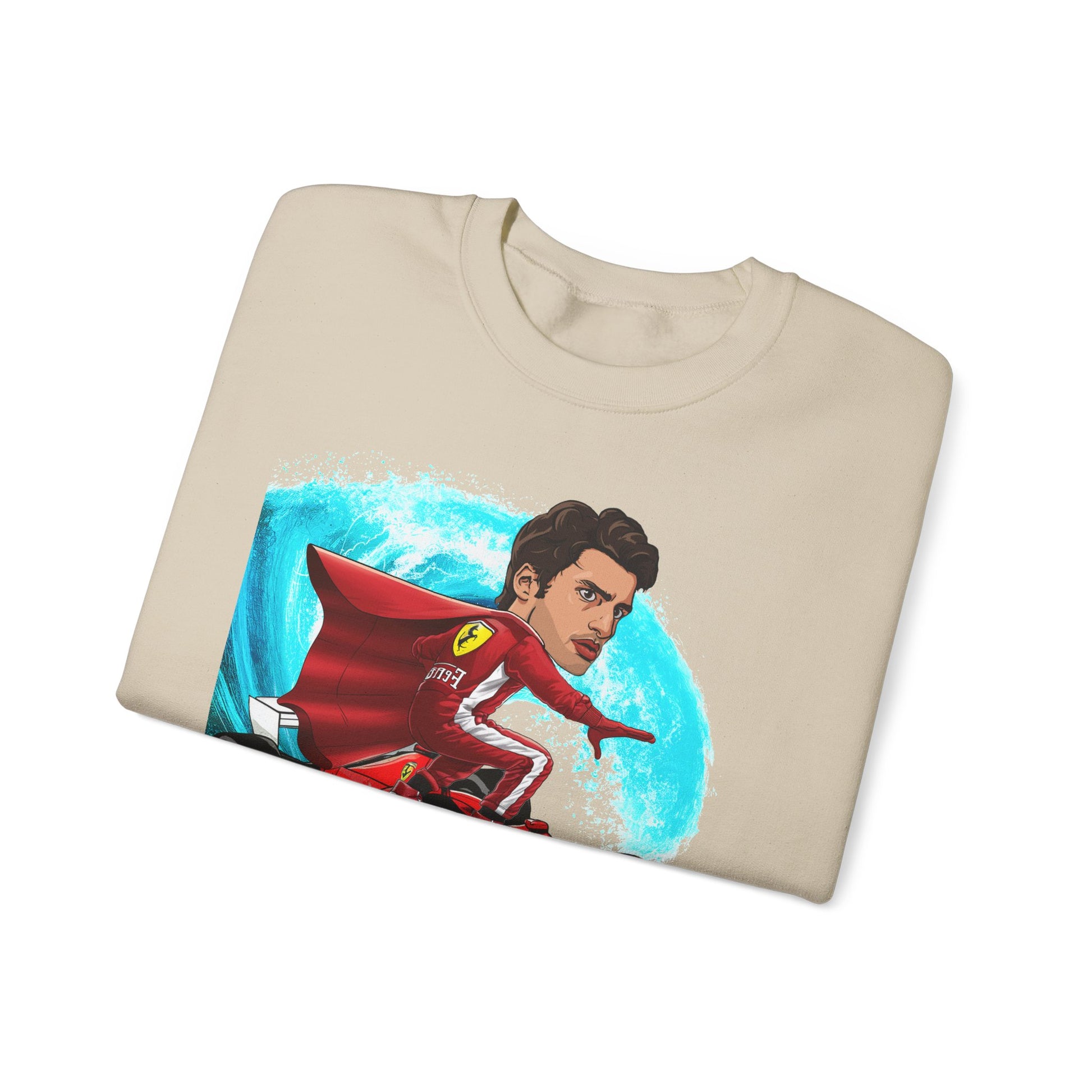 Carlos Sainz Sweatshirt Smooth Operator Jumper Ferrari Sweater Formula 1 Jumper F1 Sweater Ferrari Gift Ferrari Fan Jumper F1 Gift Scuderia Sweatshirts Carlos Sainz F1 Ferrari Printify