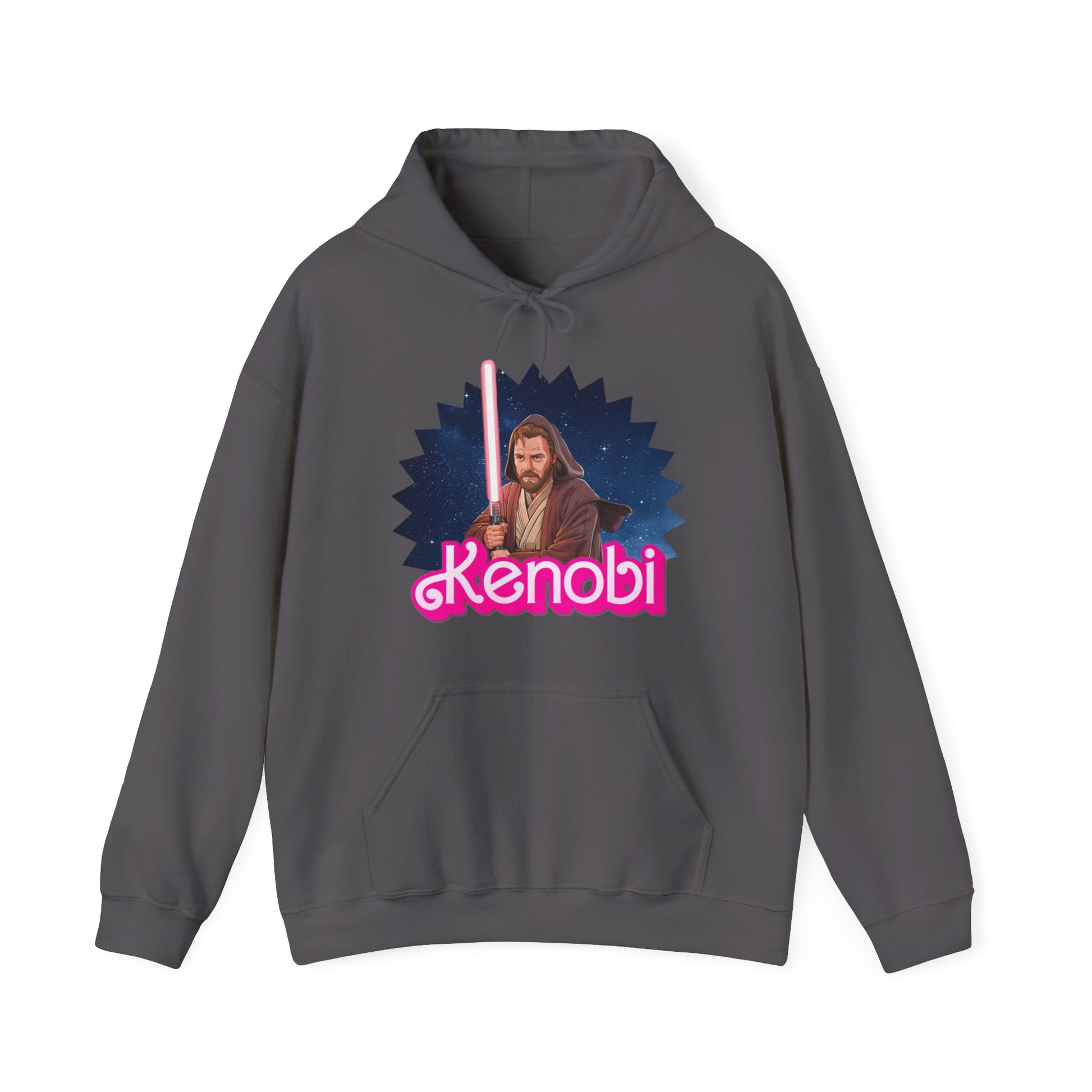 Obi-Wan Kenobi Ken Barbie Movie Star Wars Unisex Heavy Blend Hooded Sweatshirt Hoodies Barbie Ken Movies Star Wars Printify