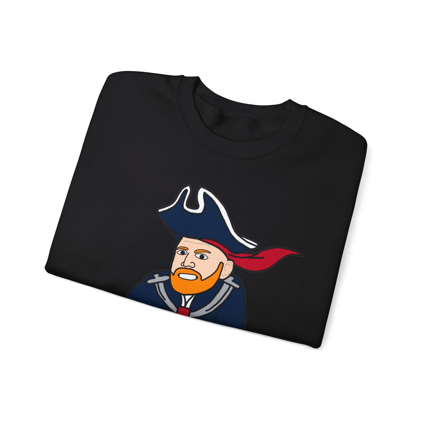 Bill Burrdy New England Patriots Tom Brady Bill Burr Unisex Heavy Blend Crewneck Sweatshirt Sweatshirts American Football Bill Burr Monday Morning Podcast New England Patriots NFL Podcasts Stand-up Comedy Printify