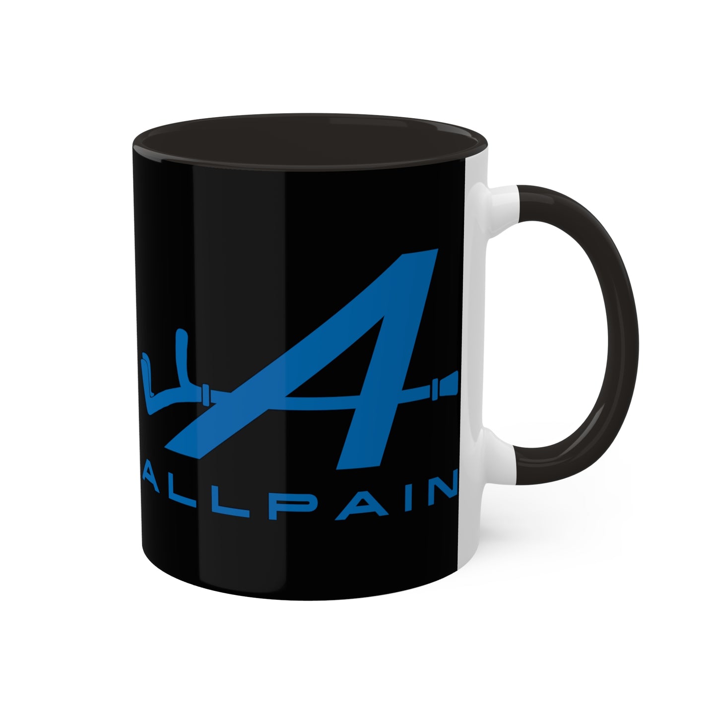 Allpain Alpine F1 Formula 1 Pierre Gasly Esteban Ocon Colorful Mug, 11oz Mugs Alpine F1 Printify