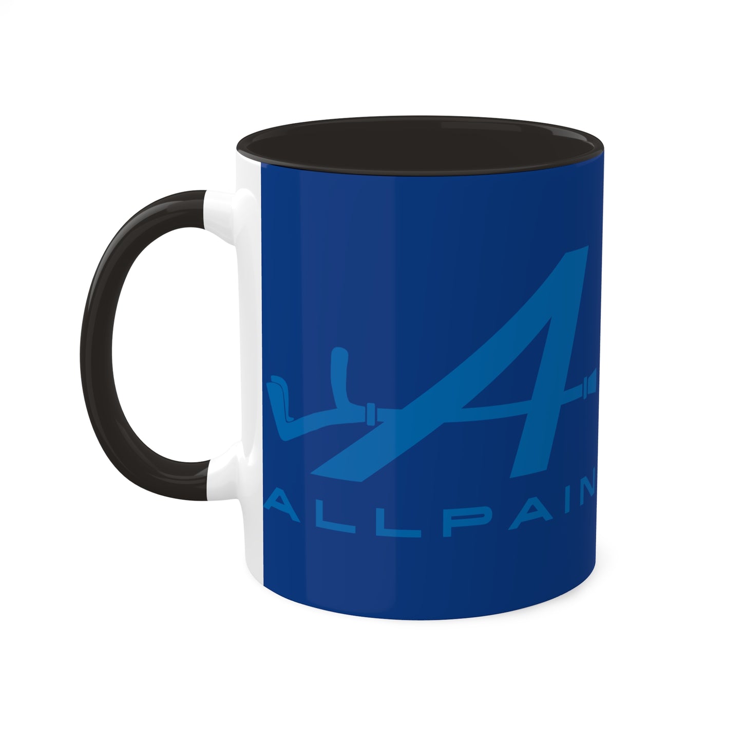 Allpain Alpine F1 Formula 1 Pierre Gasly Esteban Ocon Colorful Mug, 11oz Mugs Alpine F1 Printify