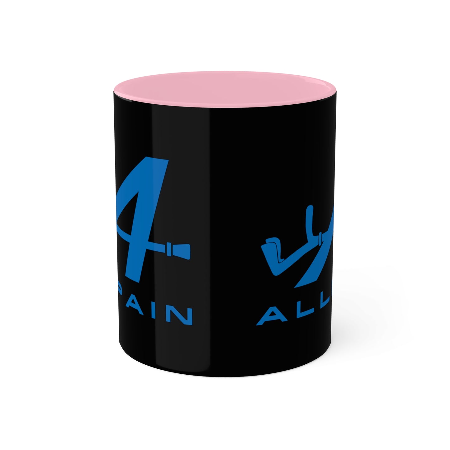 Allpain Alpine F1 Formula 1 Pierre Gasly Esteban Ocon Colorful Mug, 11oz Mugs Alpine F1 Printify