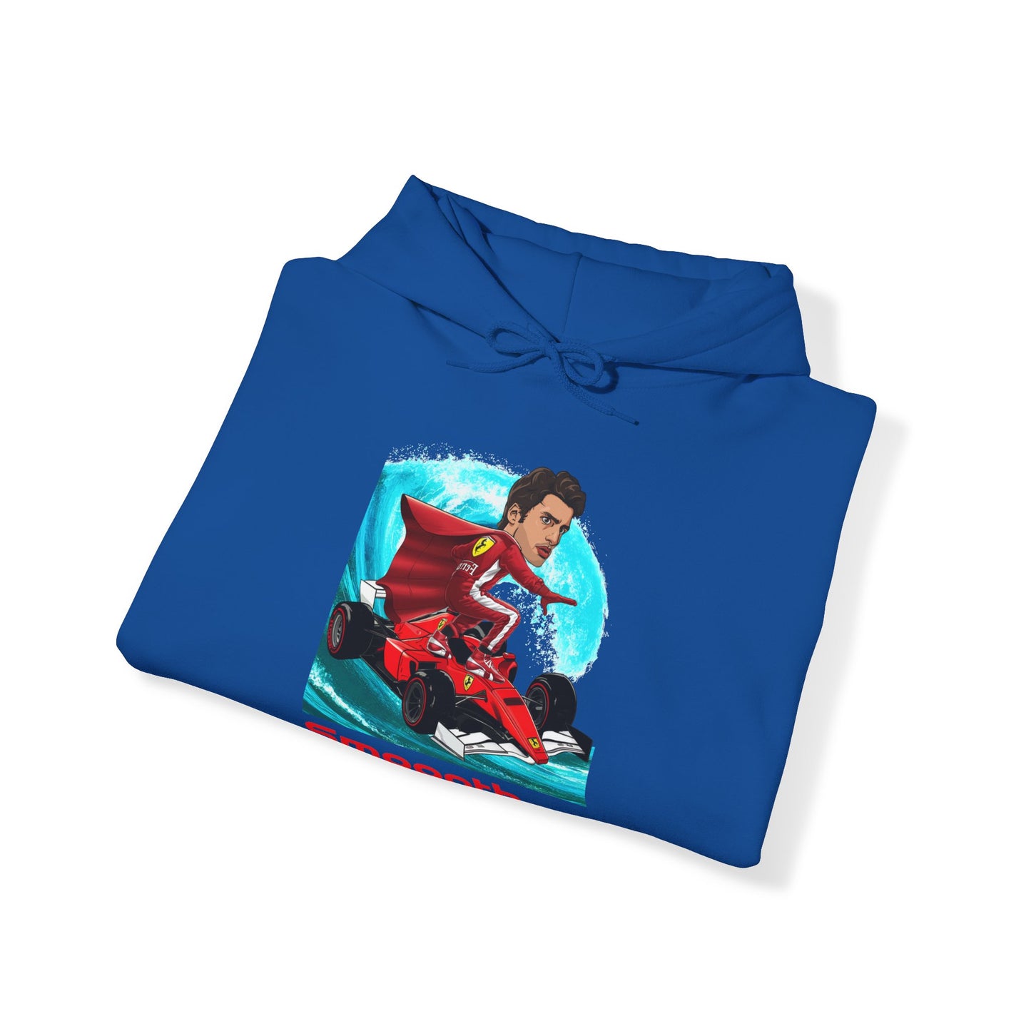 Carlos Sainz Hoodie Carlos Sainz Jumper Smooth Operator Pullover Ferrari Hoodie Formula 1 Hoodie F1 Hoodie Ferrari Gift Ferrari Fan Gift Hoodies Carlos Sainz F1 Ferrari Printify