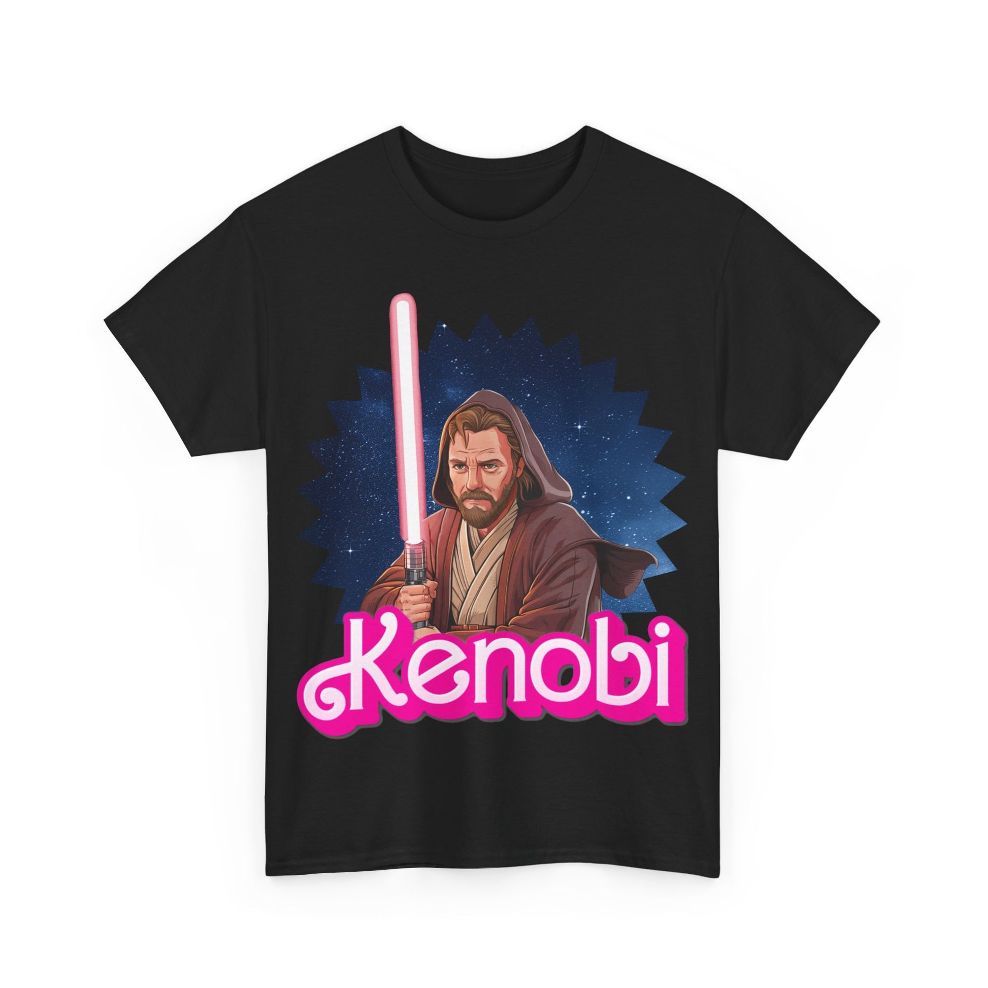 Obi-Wan Kenobi Ken Barbie Movie Star Wars Unisex Heavy Cotton Tee T-shirts Barbie Ken Movies Star Wars Printify