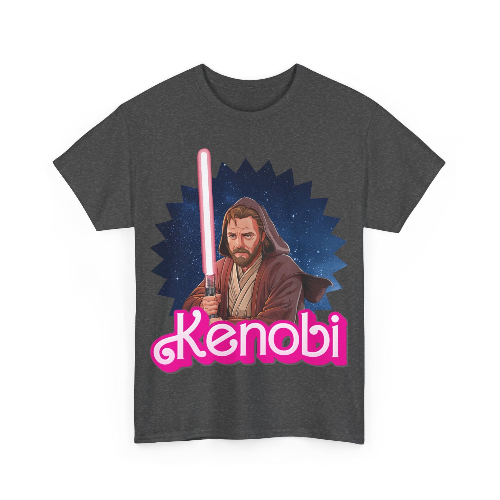 Obi-Wan Kenobi Ken Barbie Movie Star Wars Unisex Heavy Cotton Tee T-shirts Barbie Ken Movies Star Wars Printify