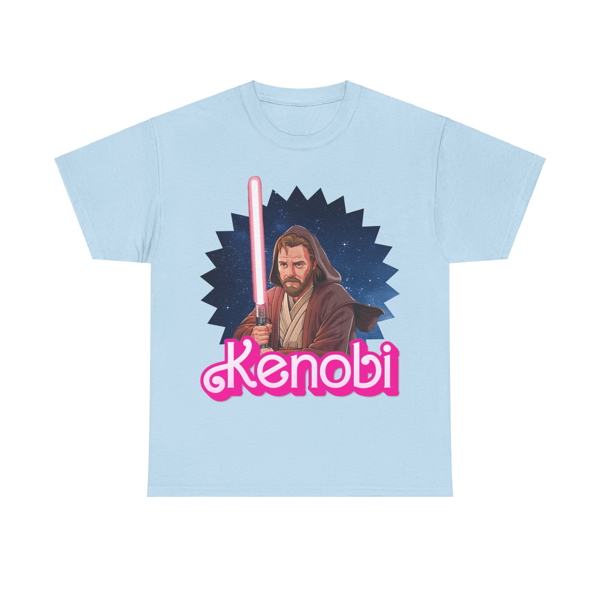 Obi-Wan Kenobi Ken Barbie Movie Star Wars Unisex Heavy Cotton Tee T-shirts Barbie Ken Movies Star Wars Printify